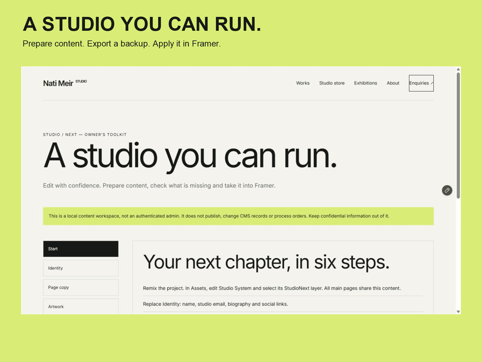 STUDIO NEXT