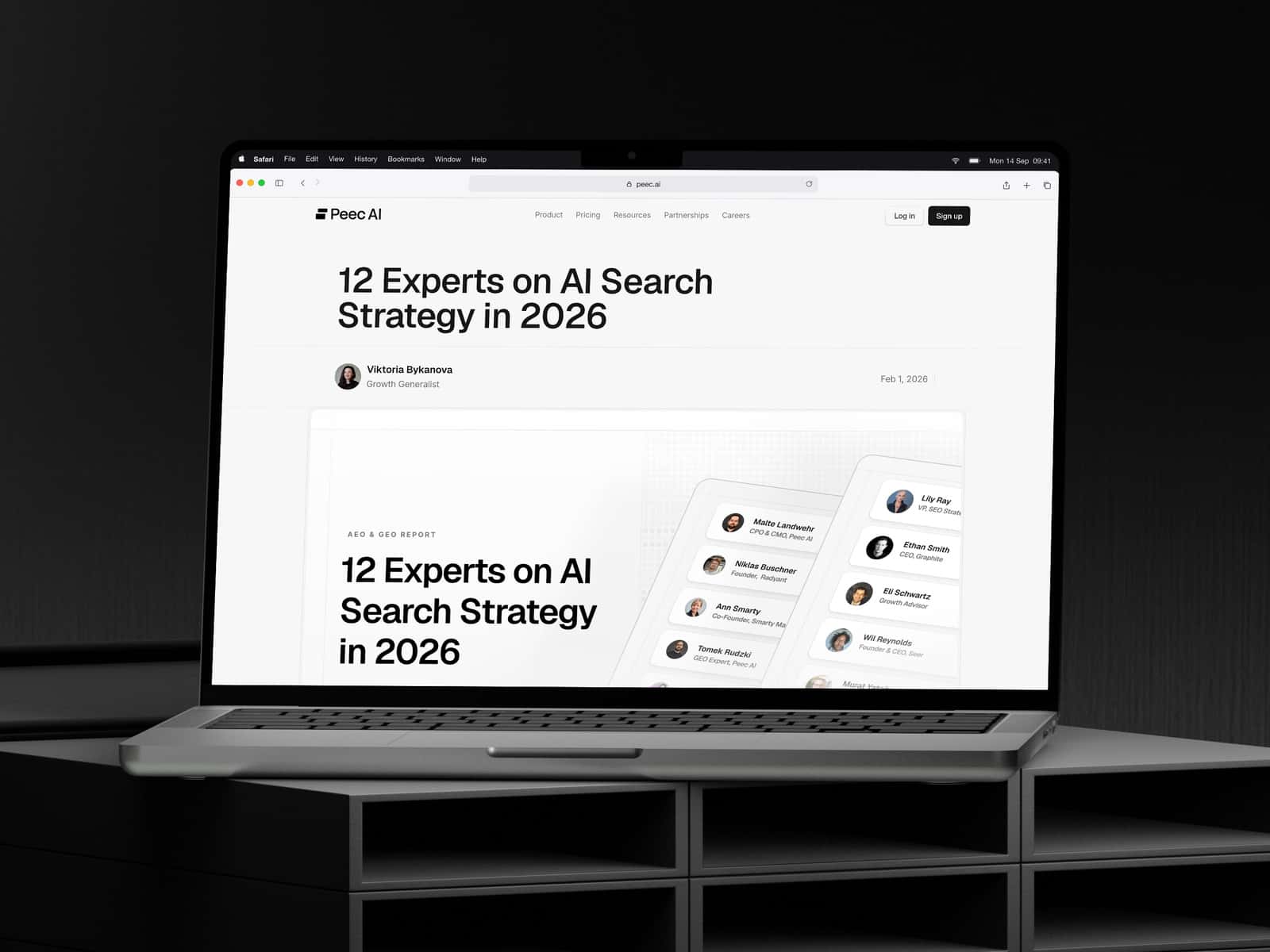 Peec AI Website
