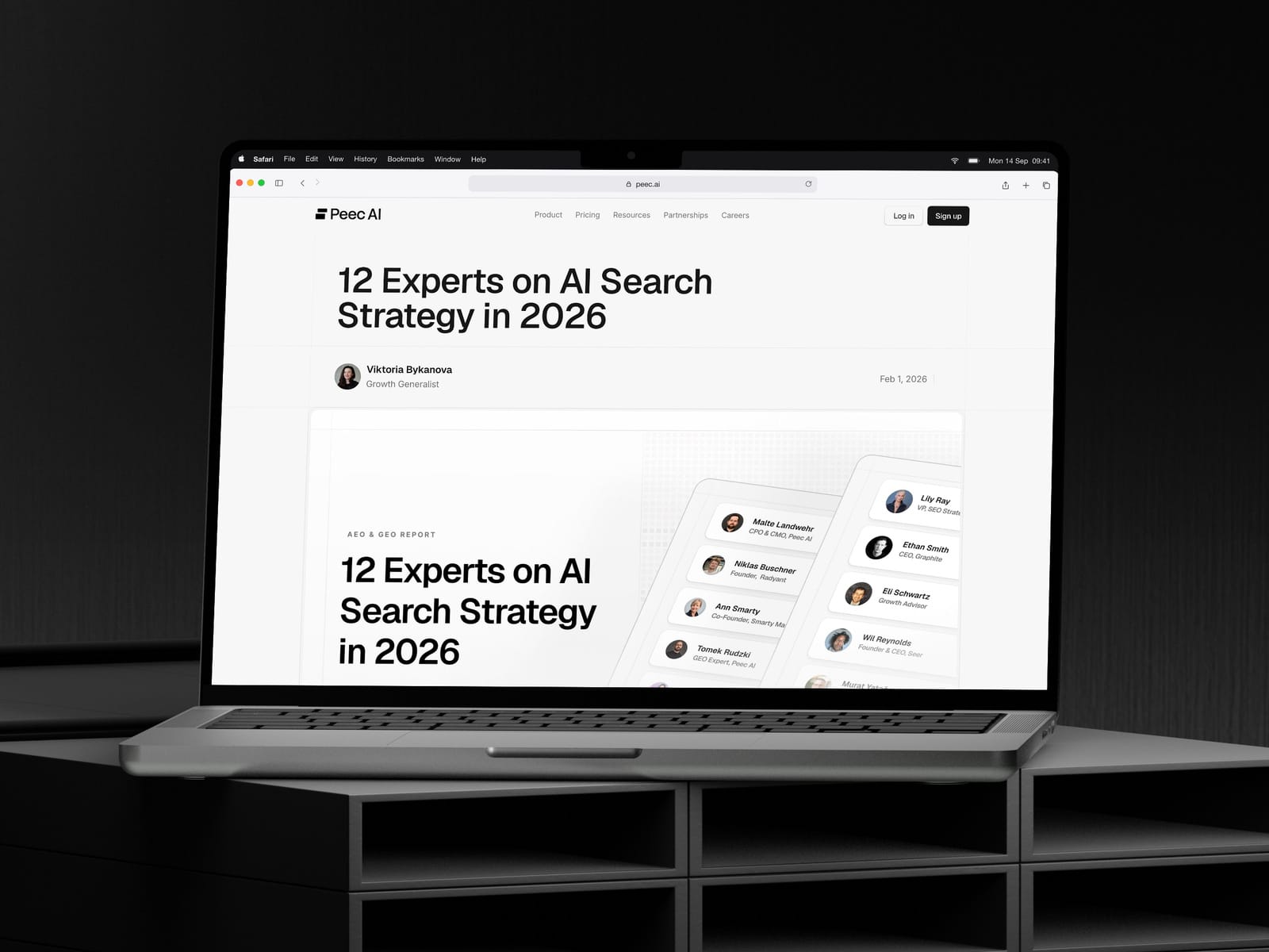 Peec AI Website