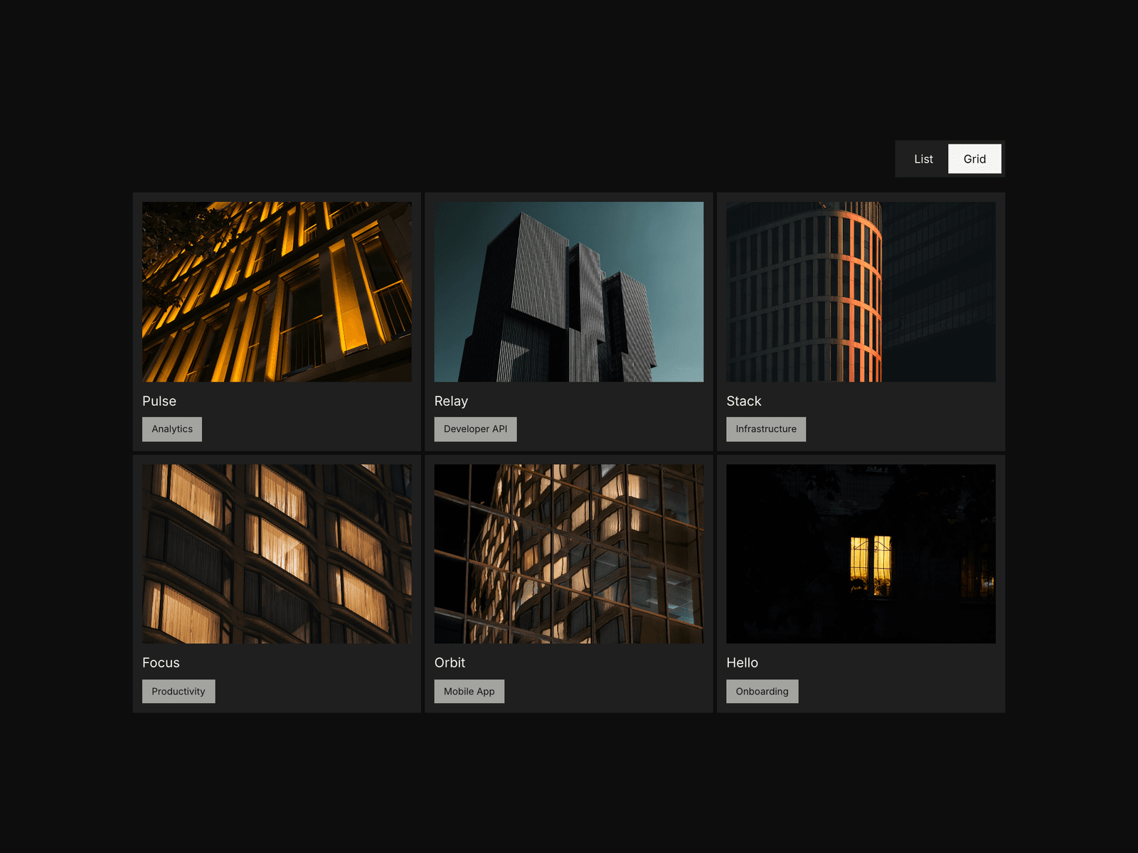 List/Grid Flip