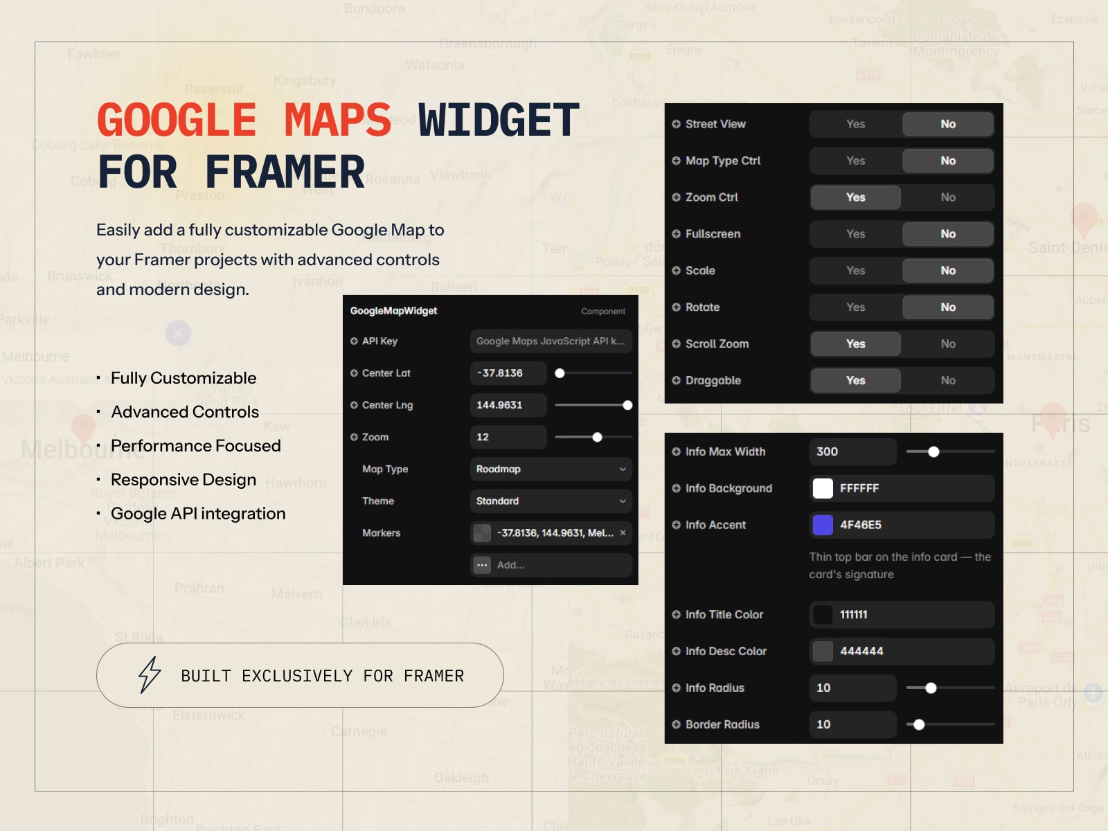 Google Maps Widget