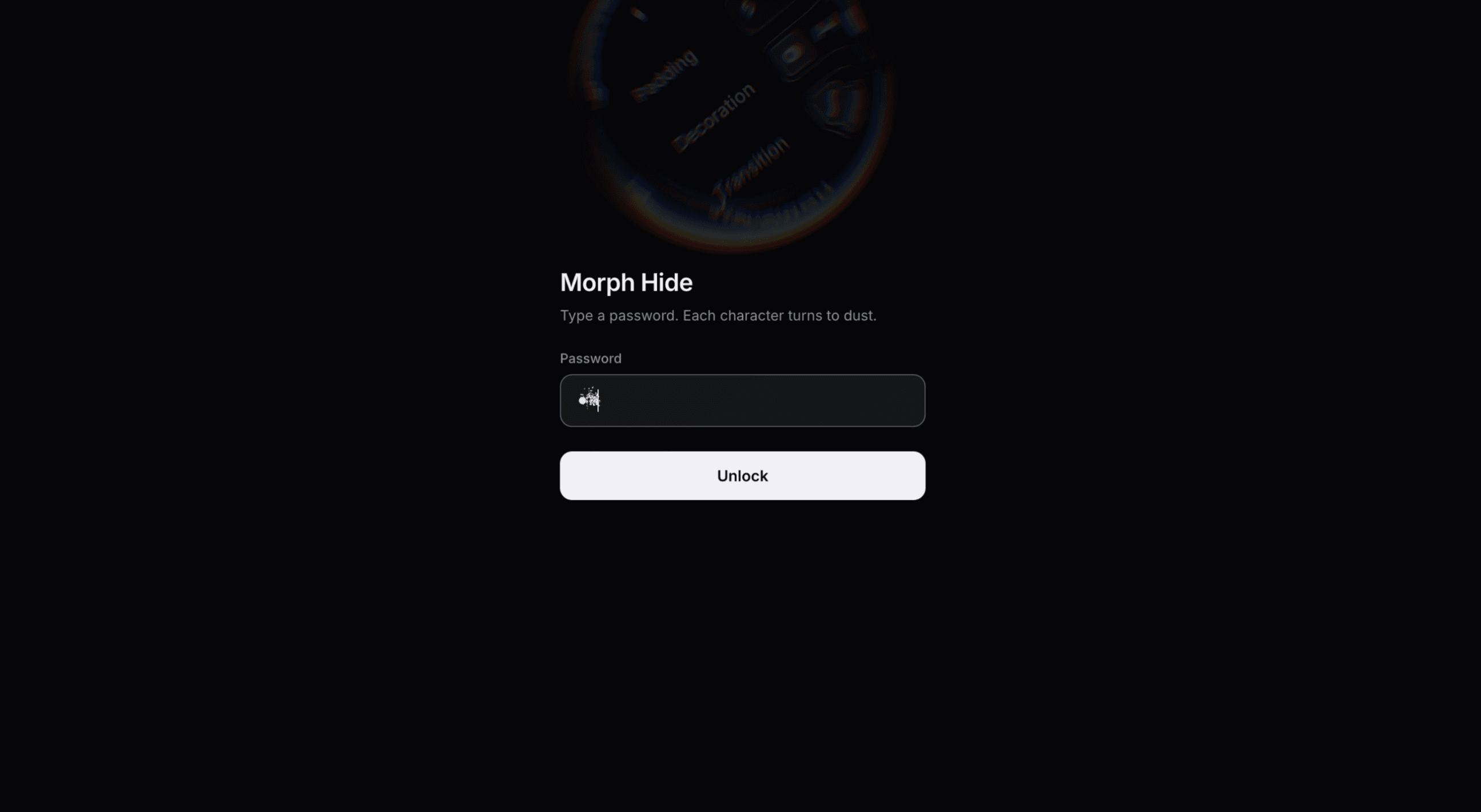 Password Morph