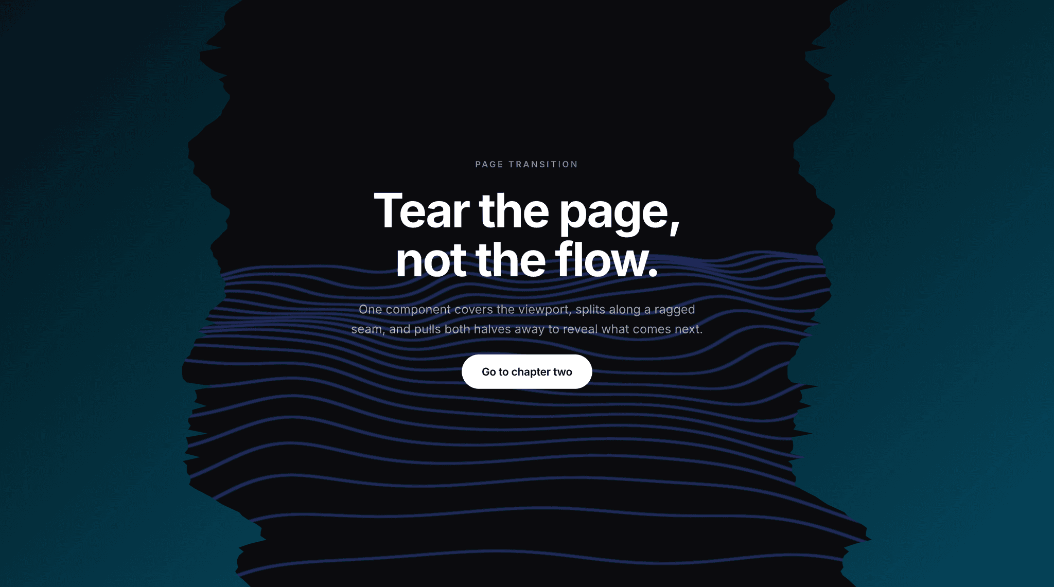 Page Tear Transition