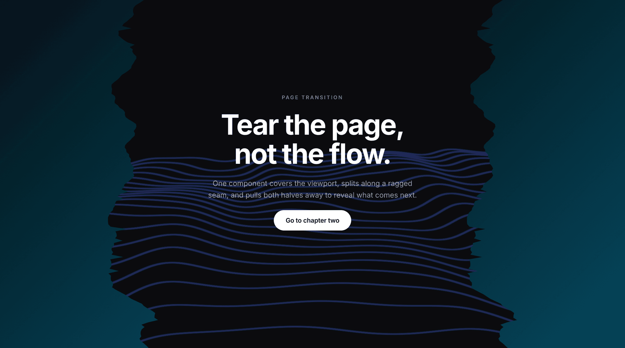 Page Tear Transition