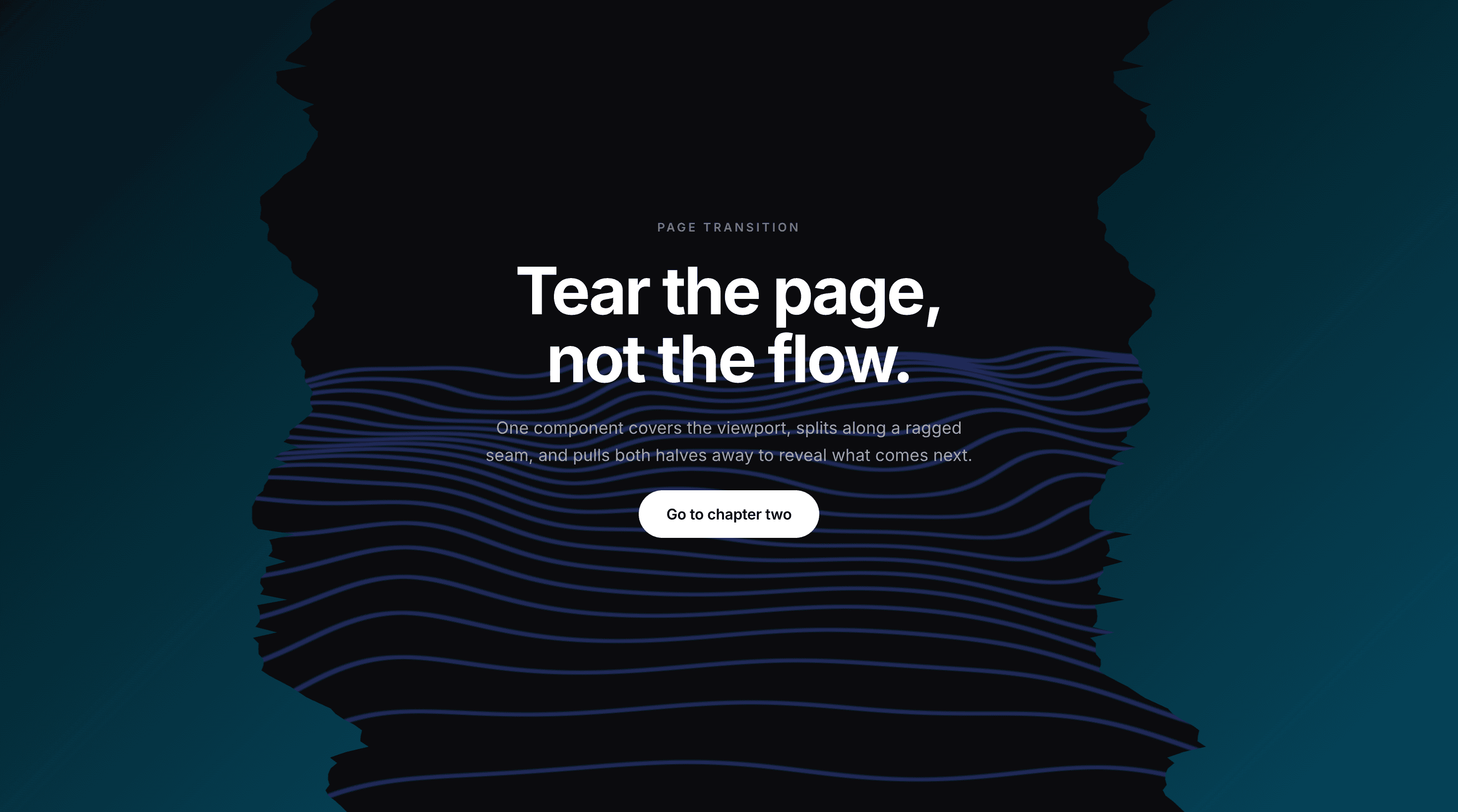 Page Tear Transition