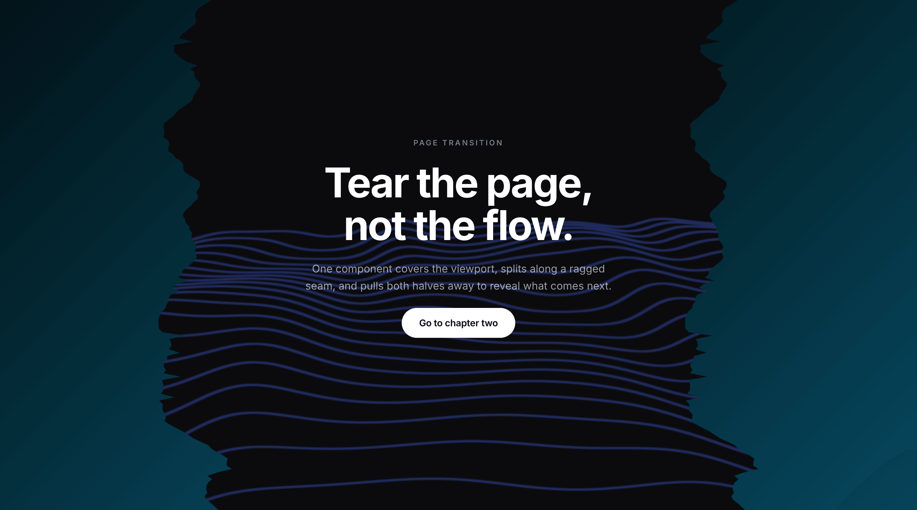Page Tear Transition