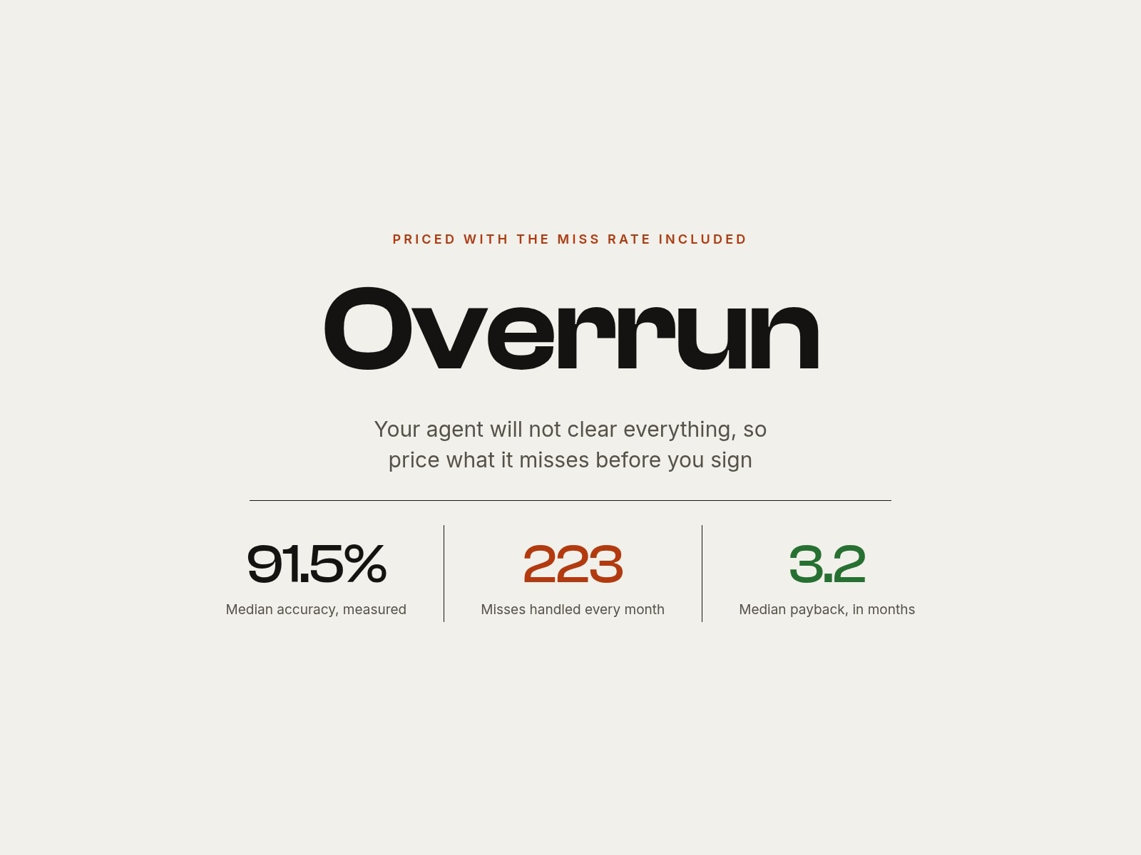 Overrun