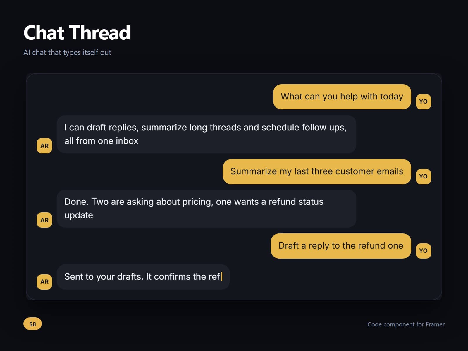 Chat Thread