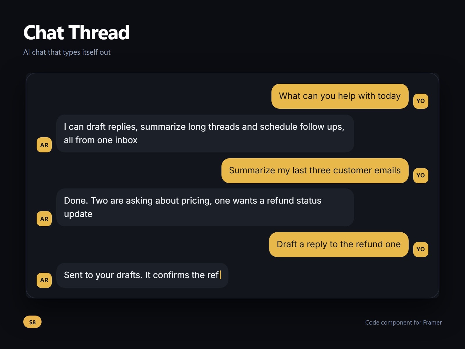 Chat Thread