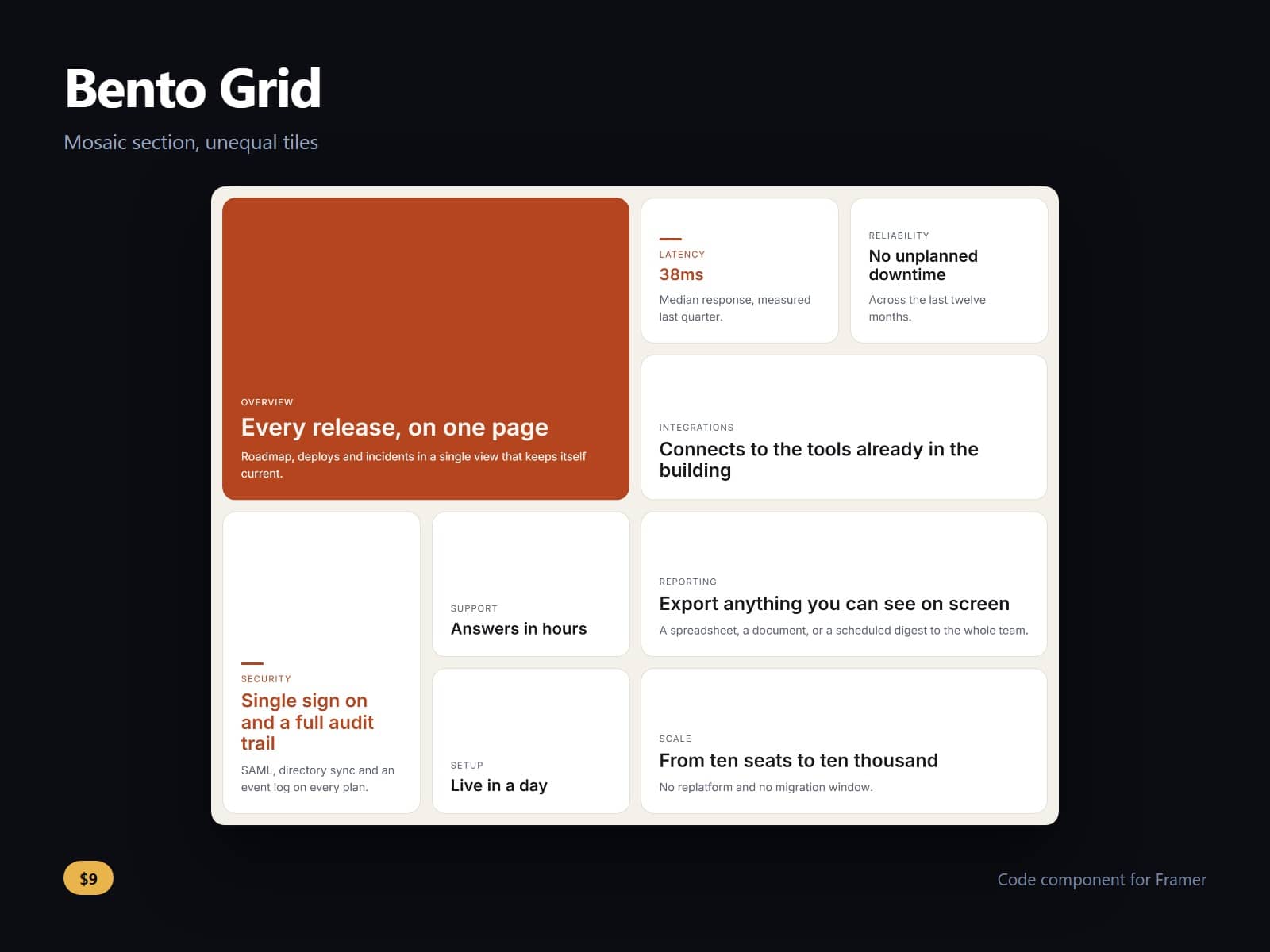 Bento Grid