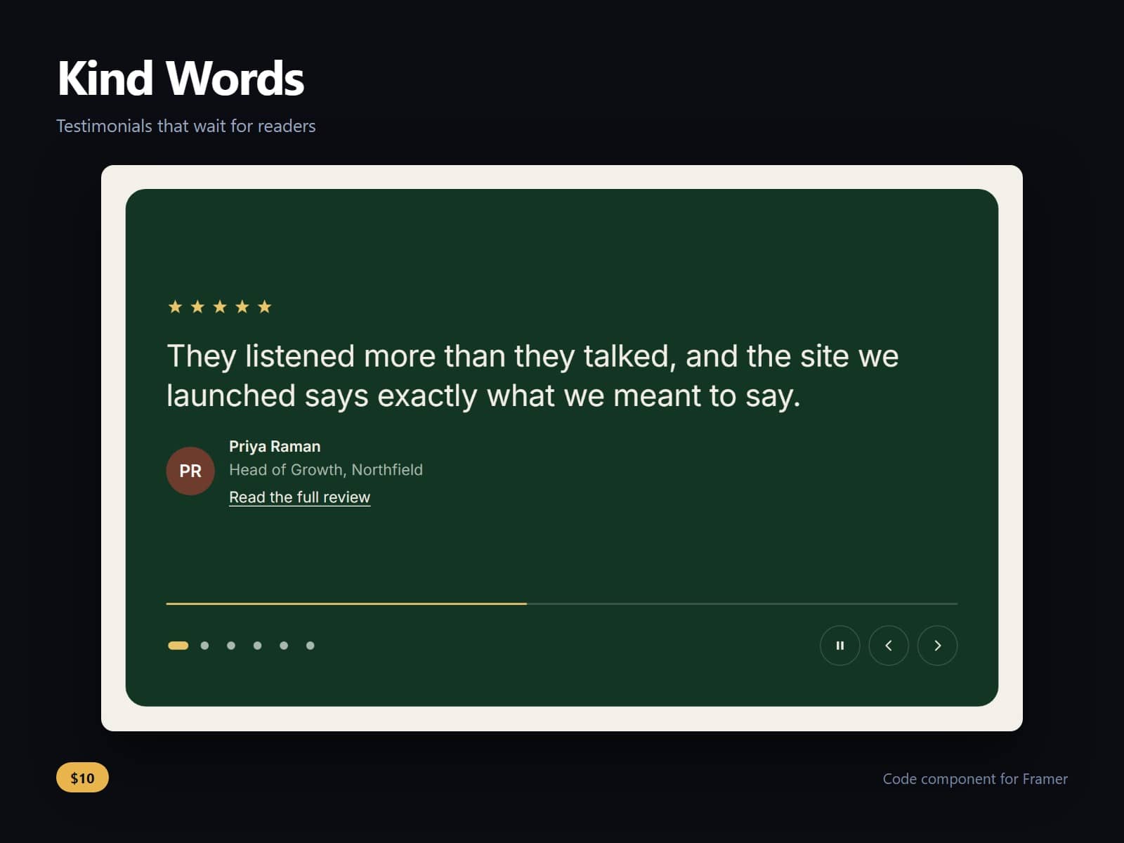Kind Words