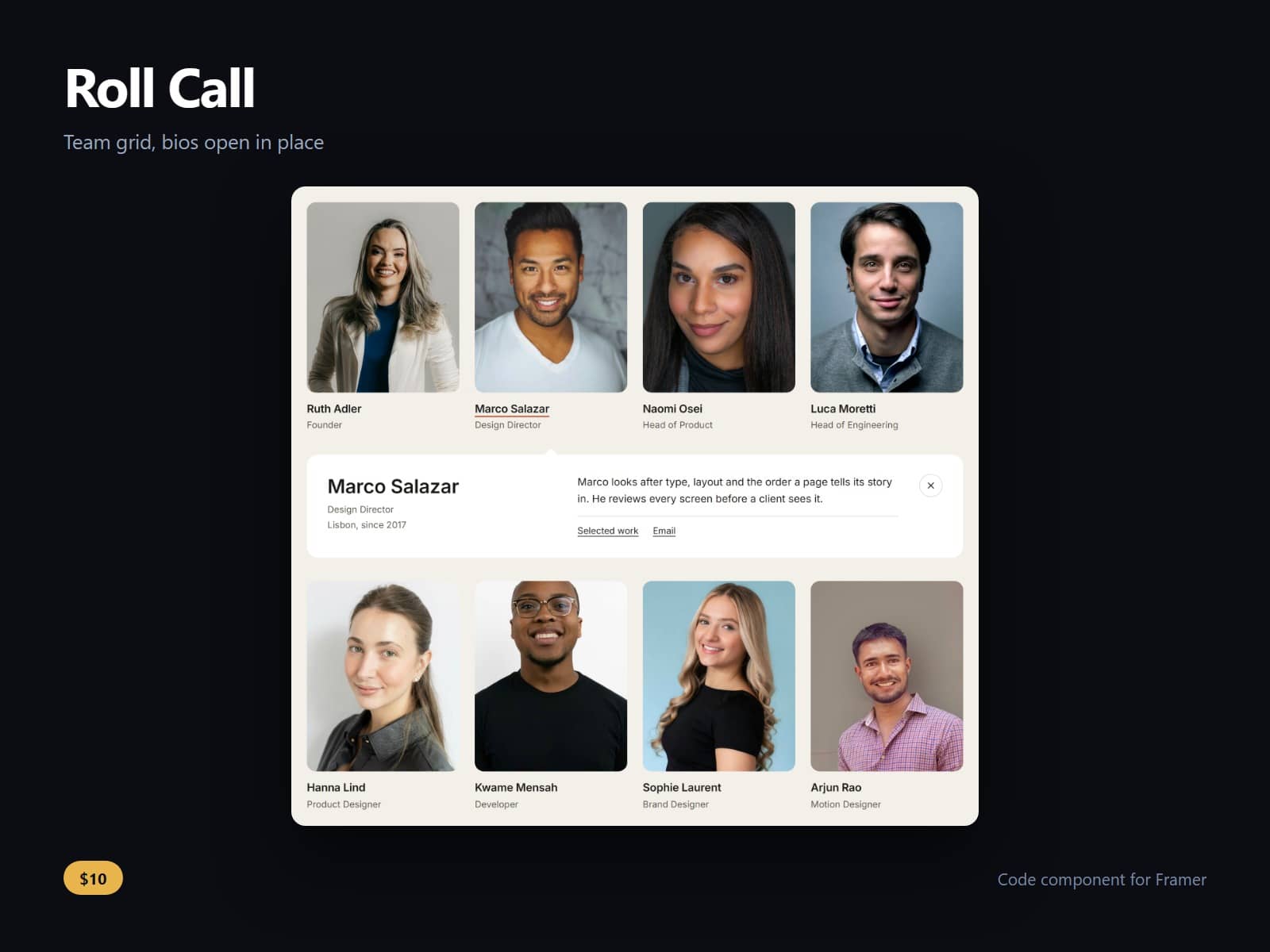 Roll Call