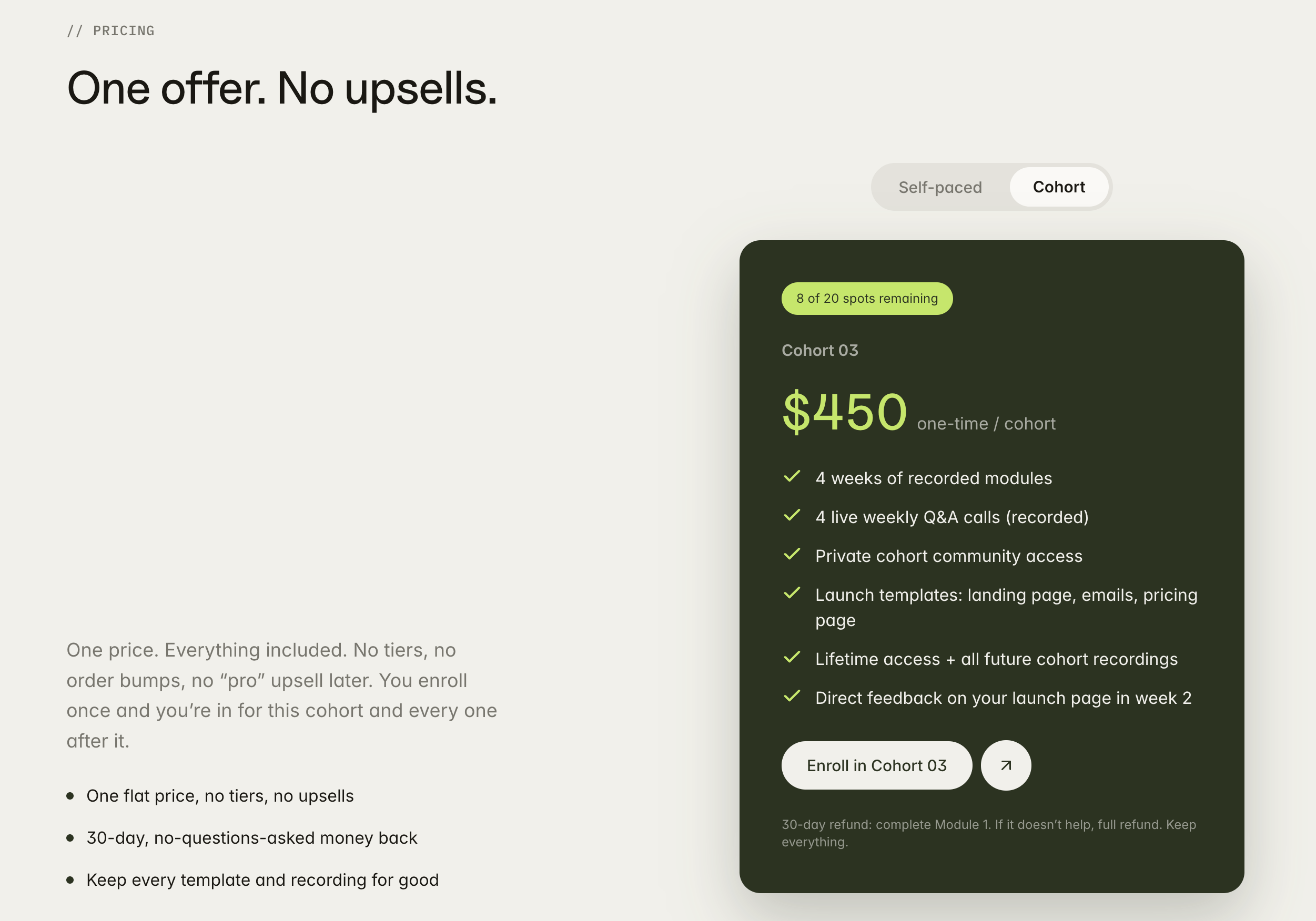 Brief Cohort