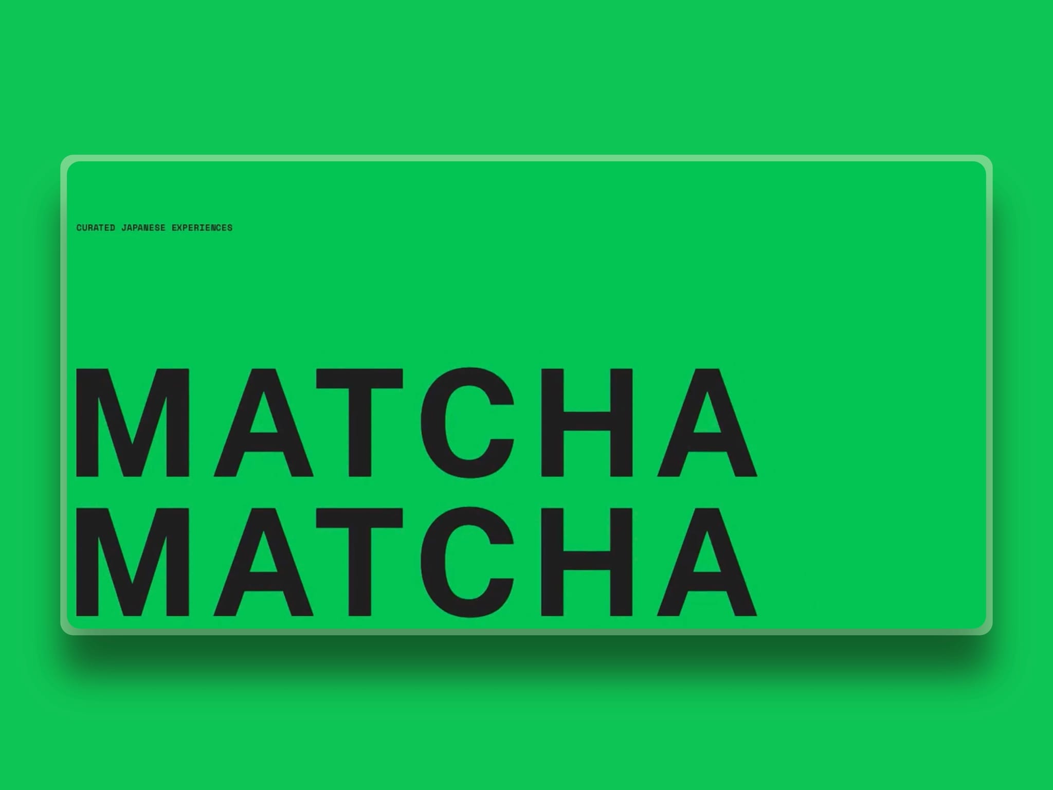 Matcha