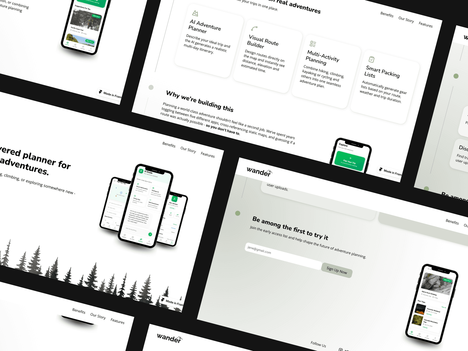 Outdoor App Landing