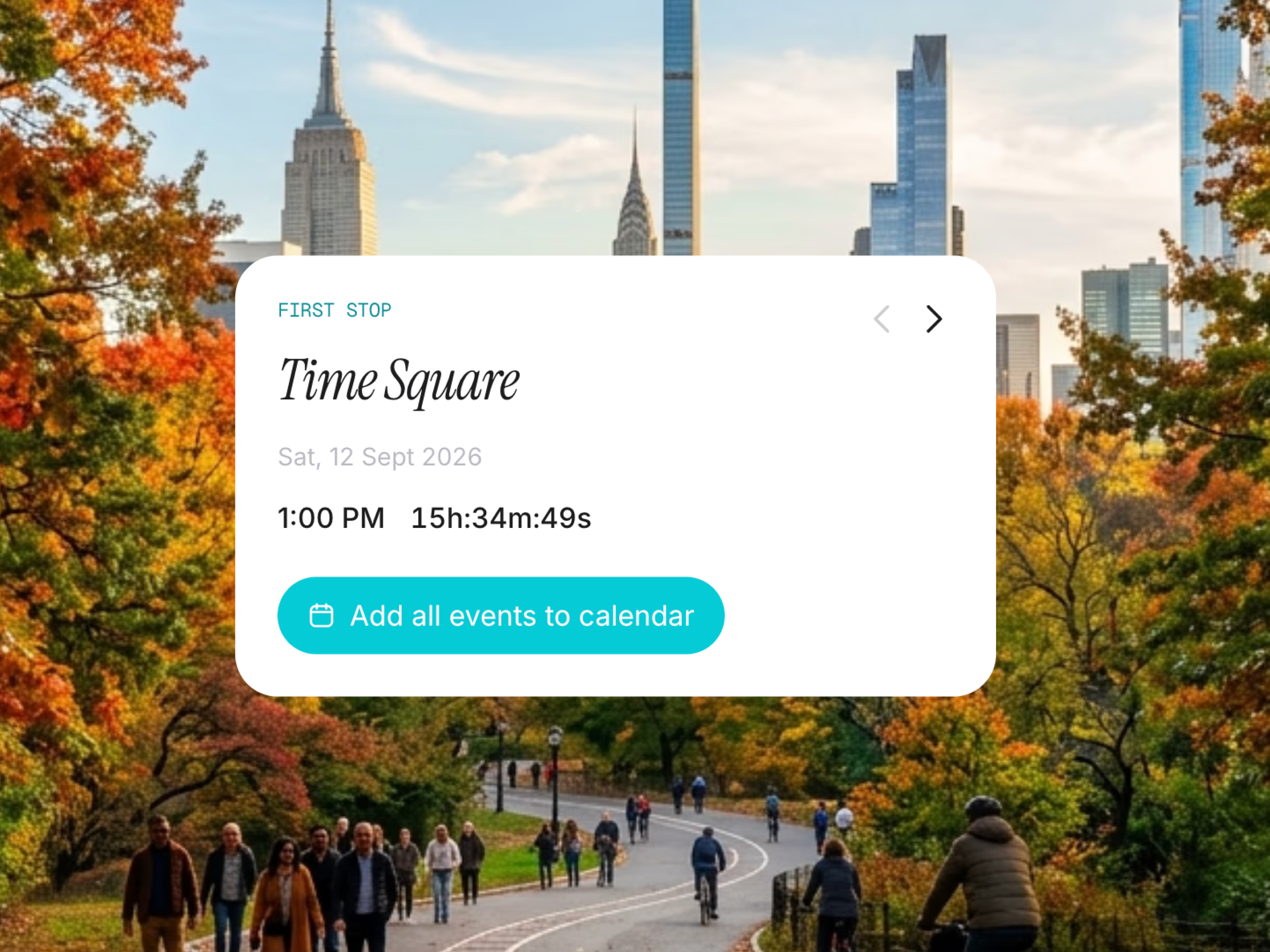 Activity Count Down