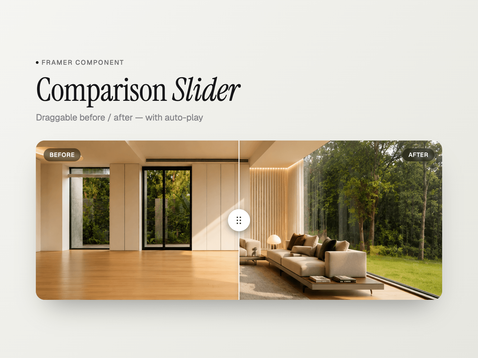 ComparisonSlider Pro