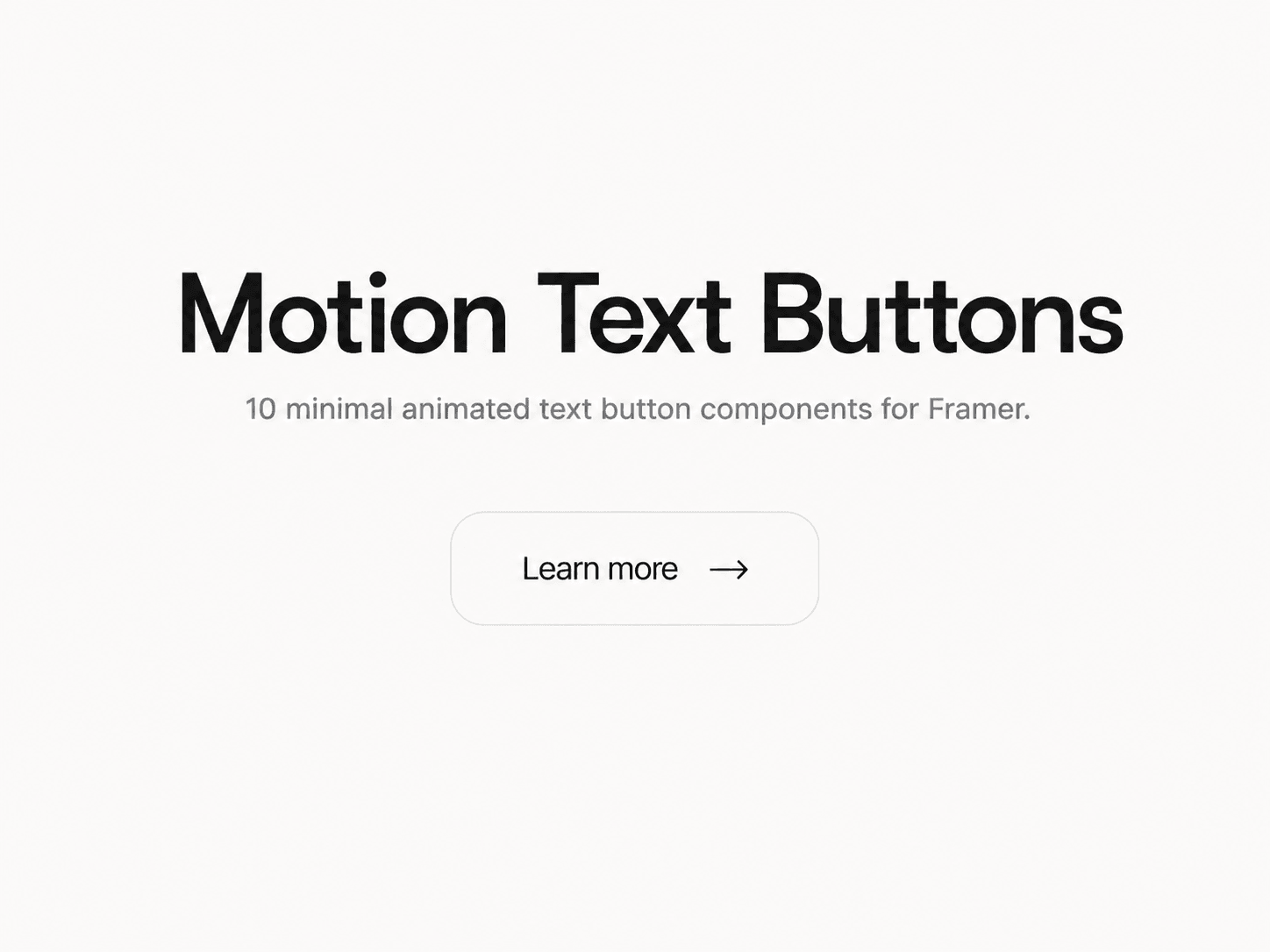 Motion Text Buttons
