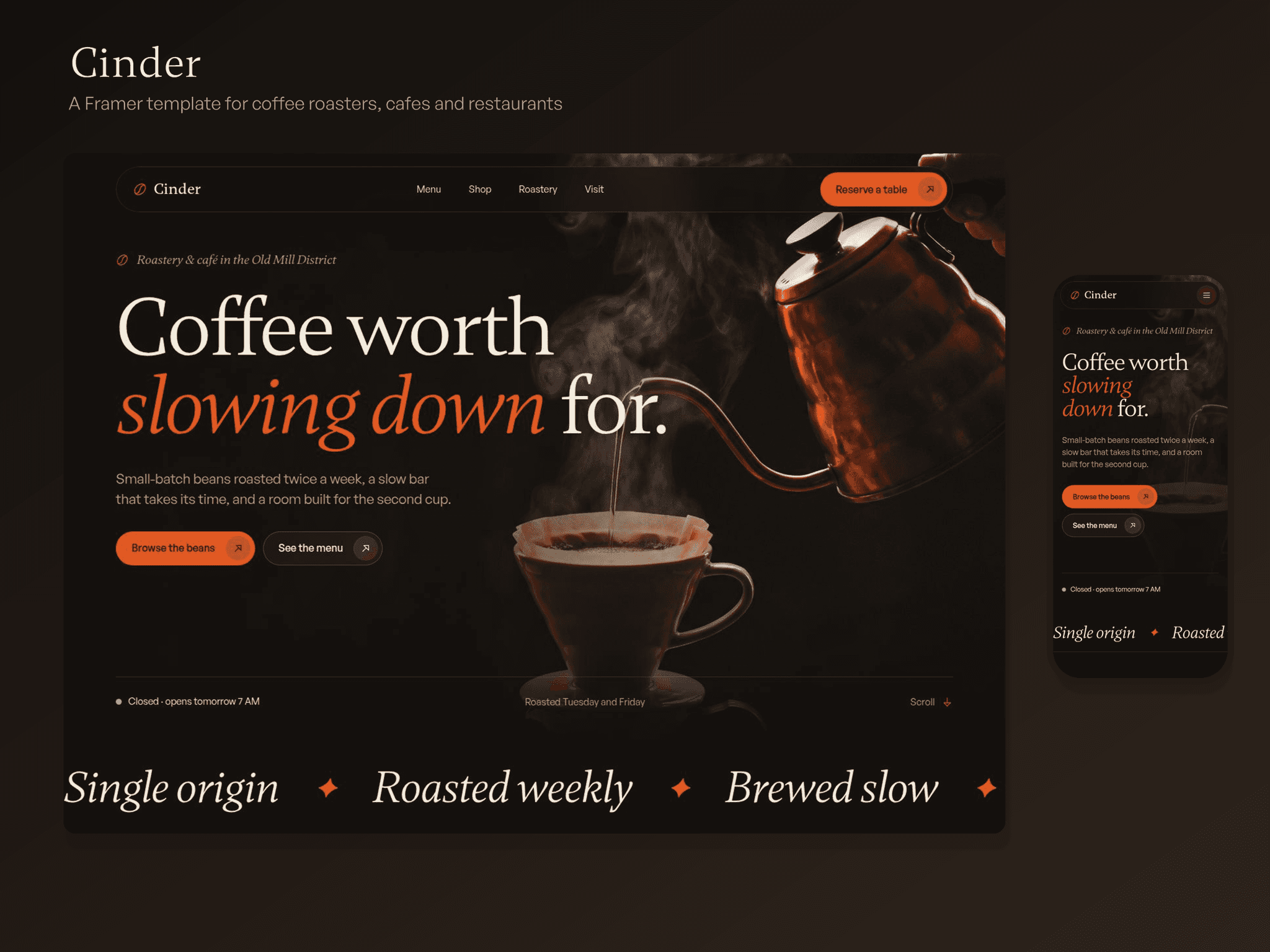 Cinder Roasters