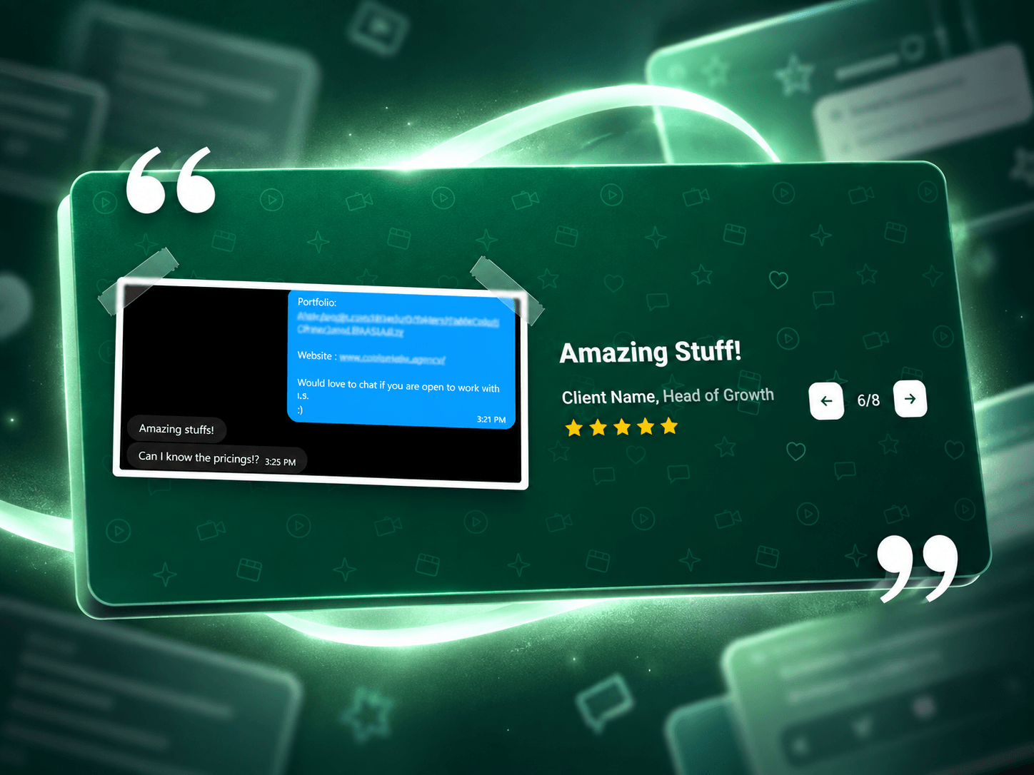 Taped Testimonials