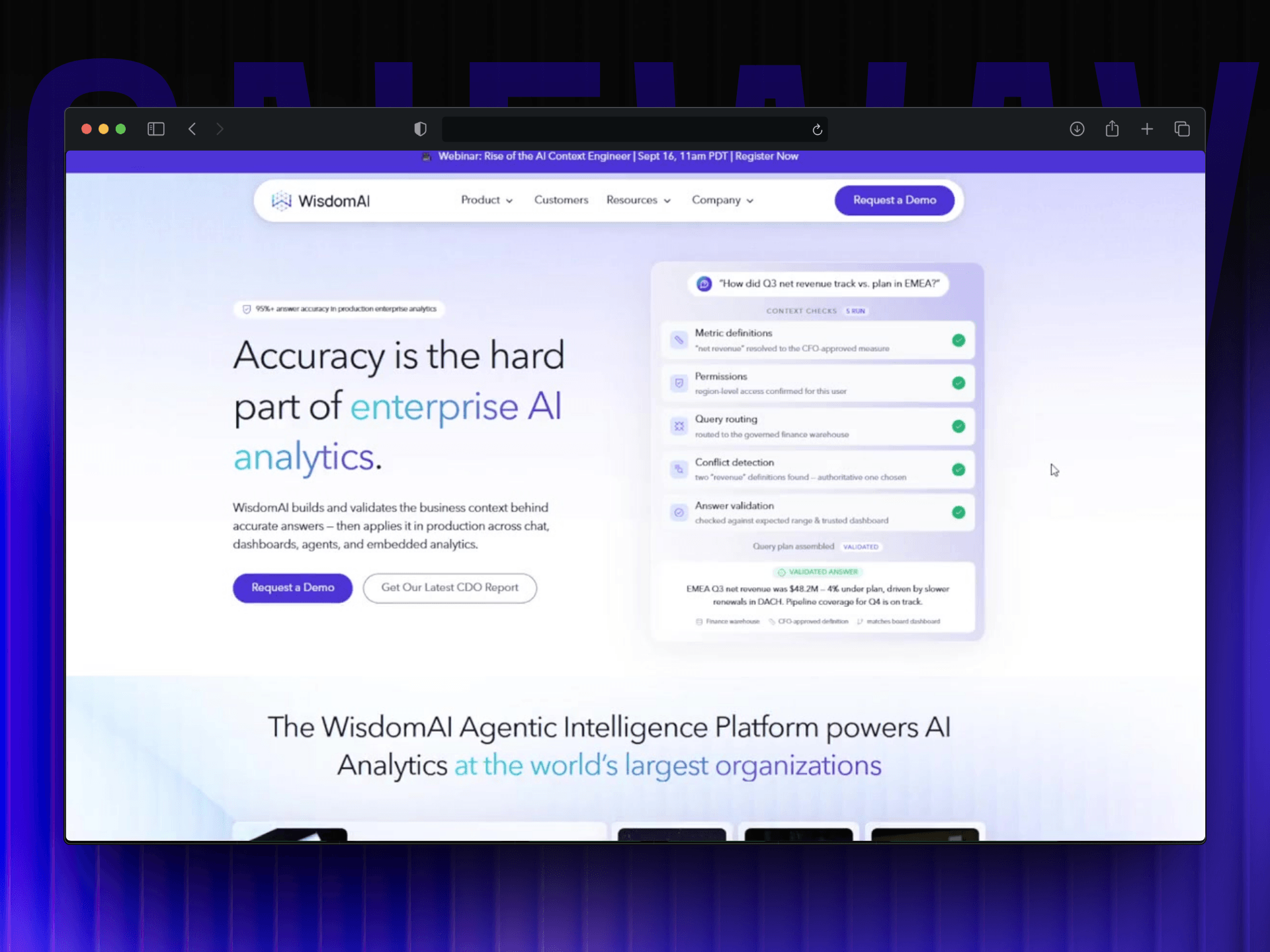 Wisdom Analytics AI