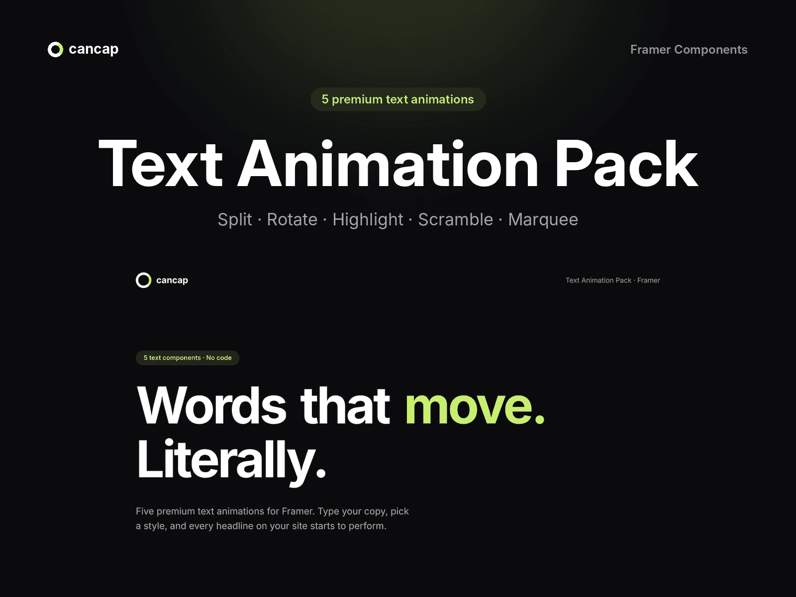 Text Animation Pack