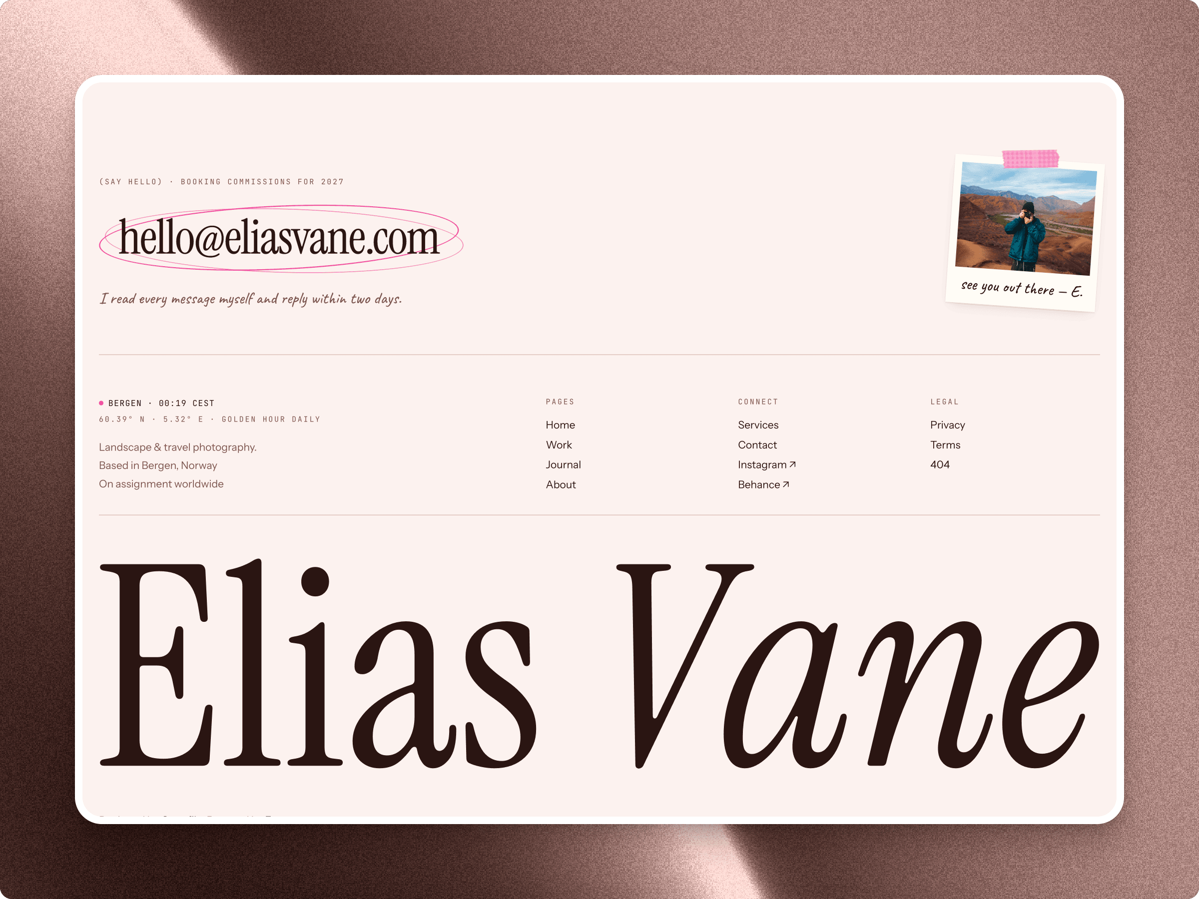 Elias Vane