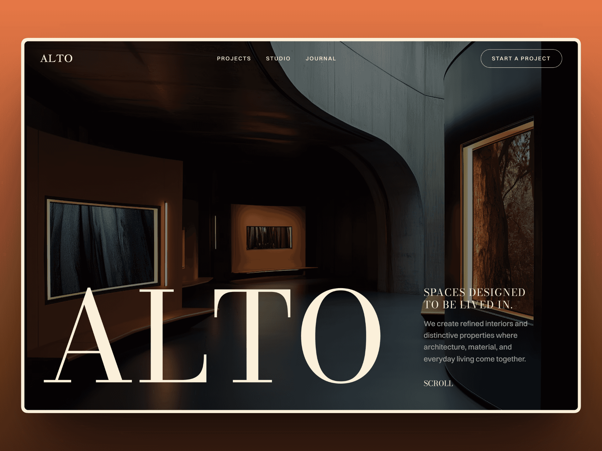 Alto — Interior Arch