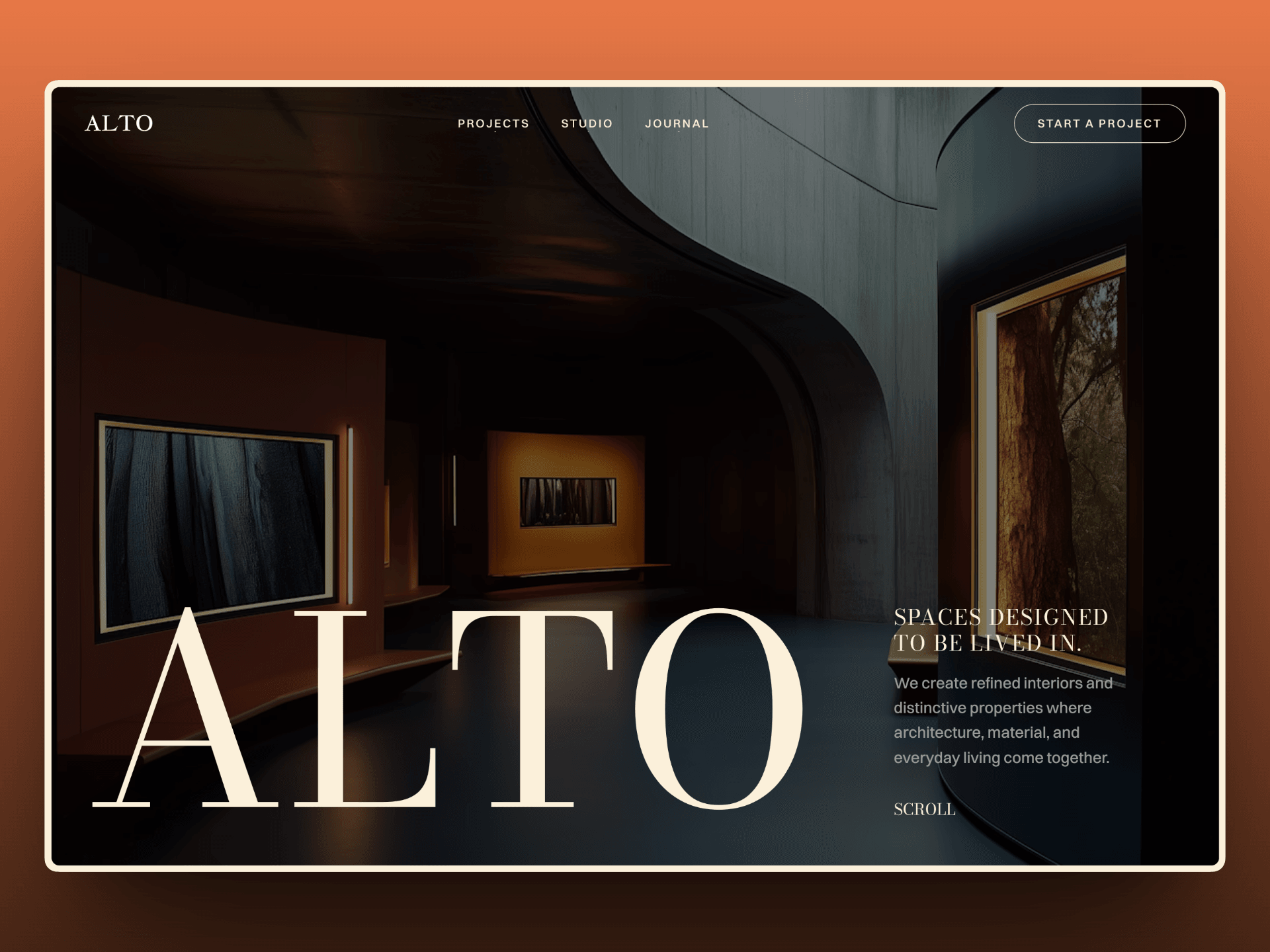 Alto — Interior Arch
