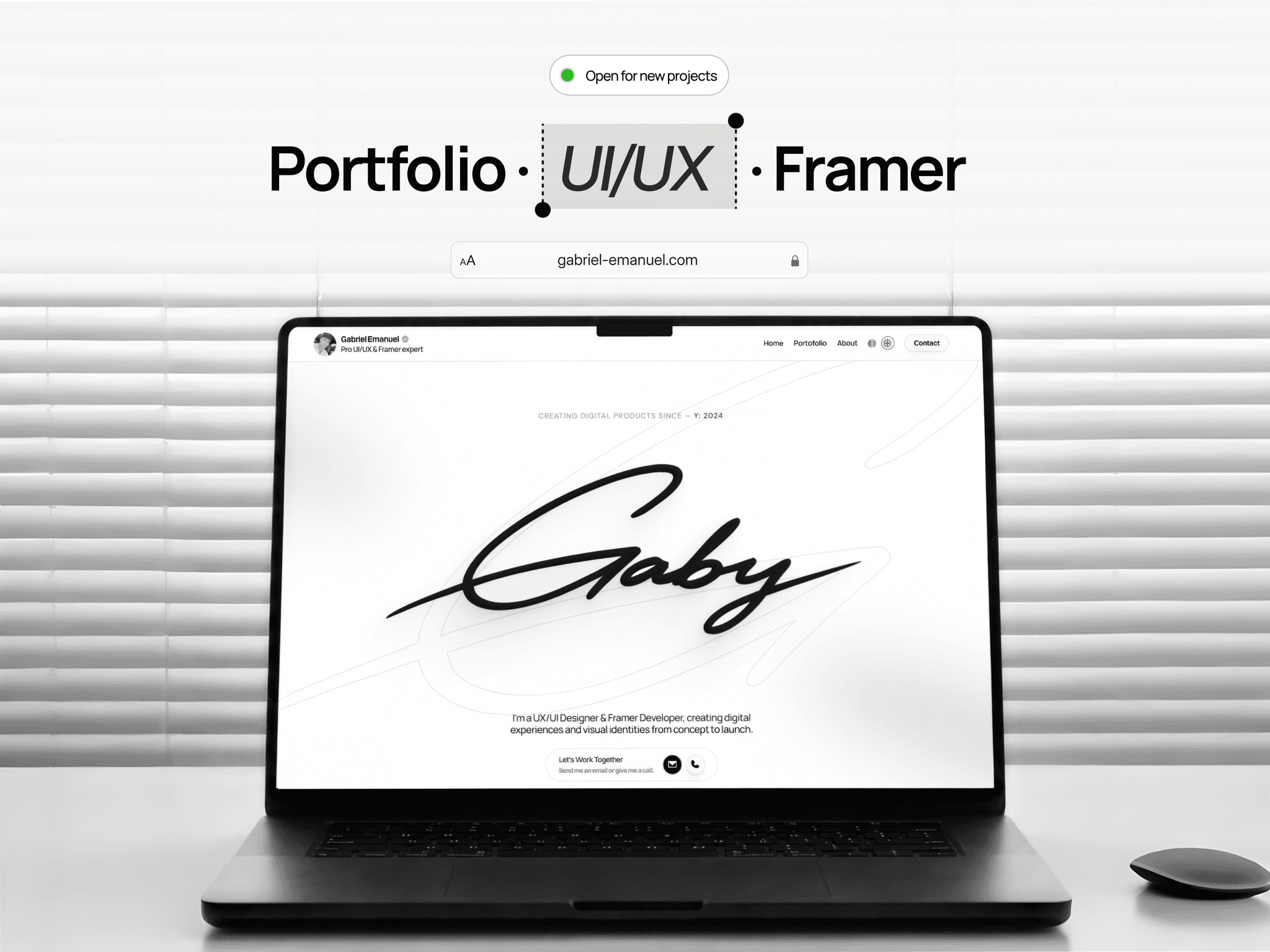 Gabriel - Portofolio