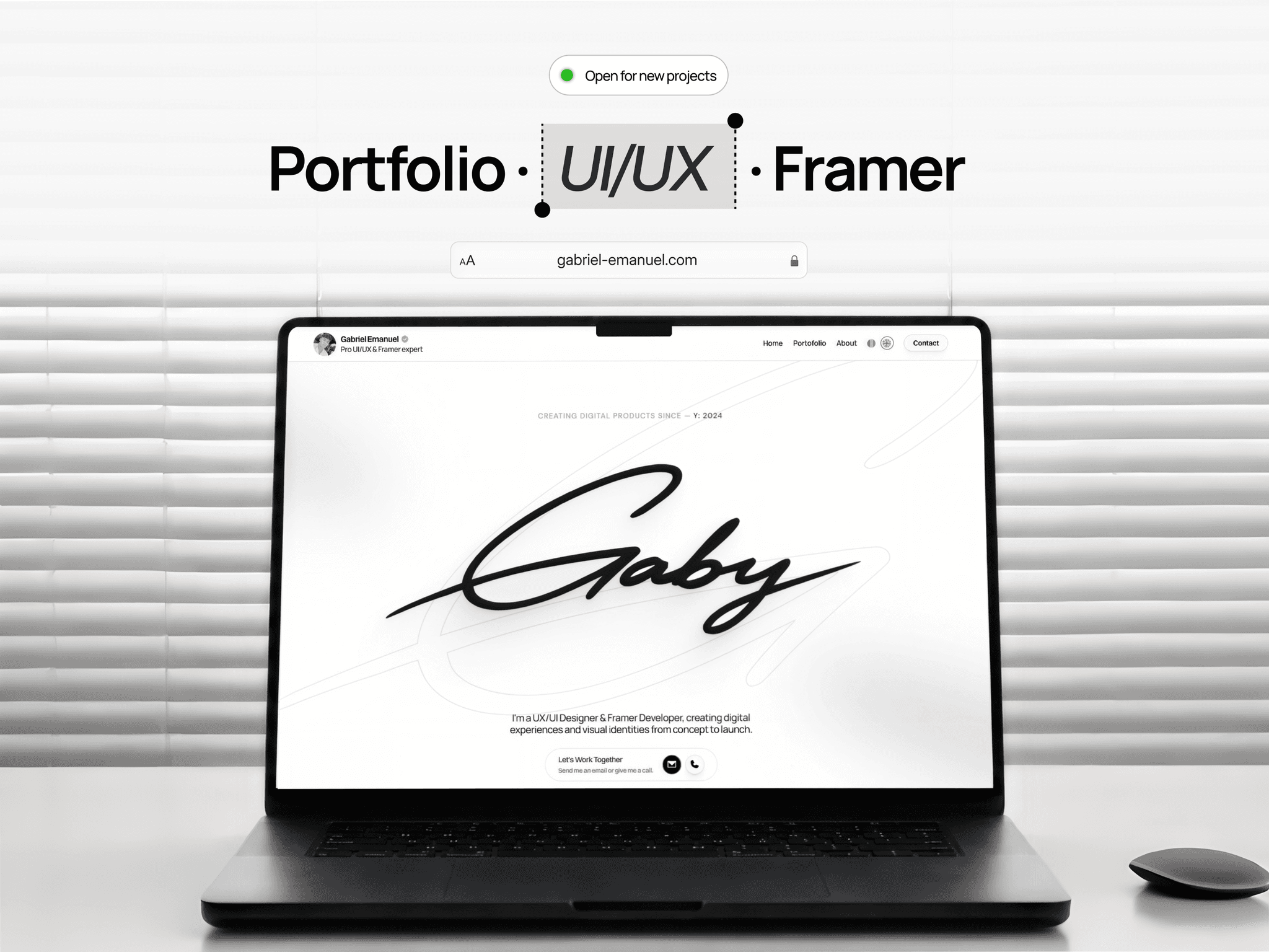 Gabriel - Portofolio