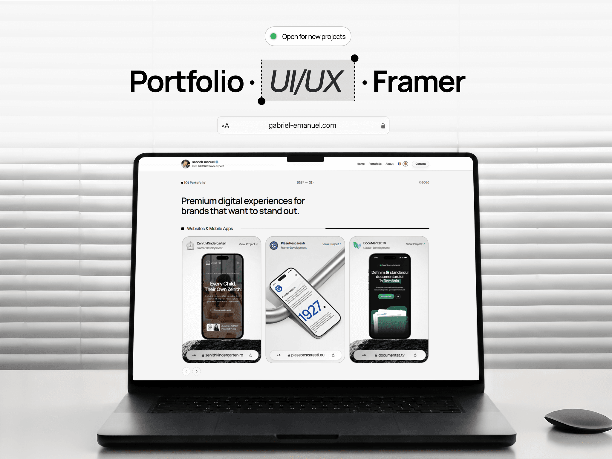 Gabriel - Portofolio