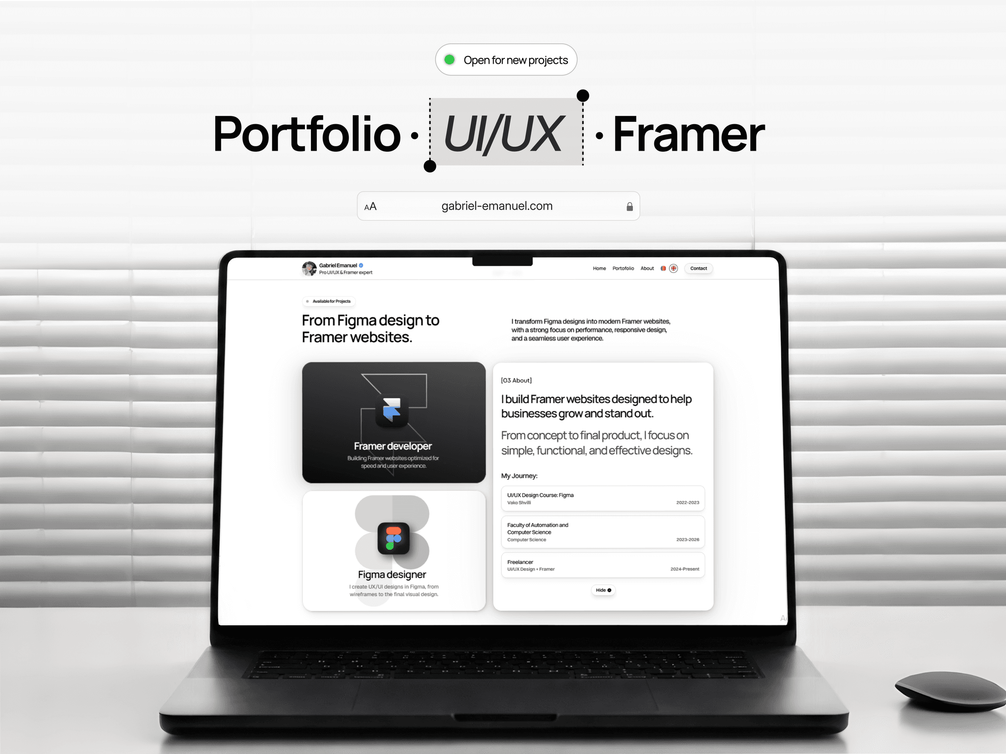 Gabriel - Portofolio