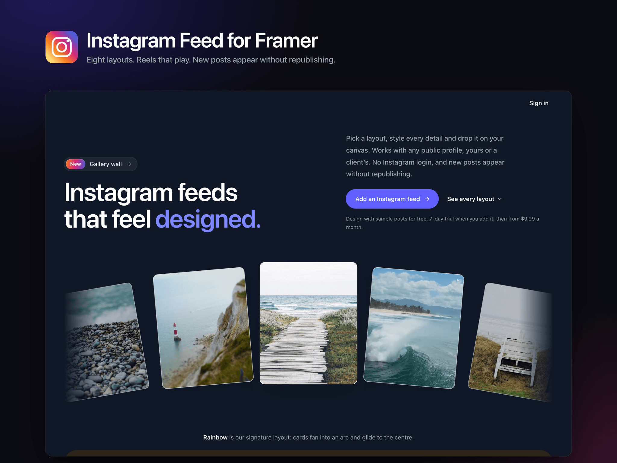 RevuKit - Instagram Feed