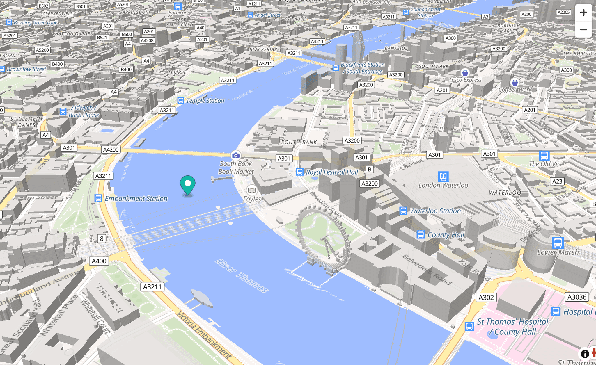 OpenFreeMap 3D