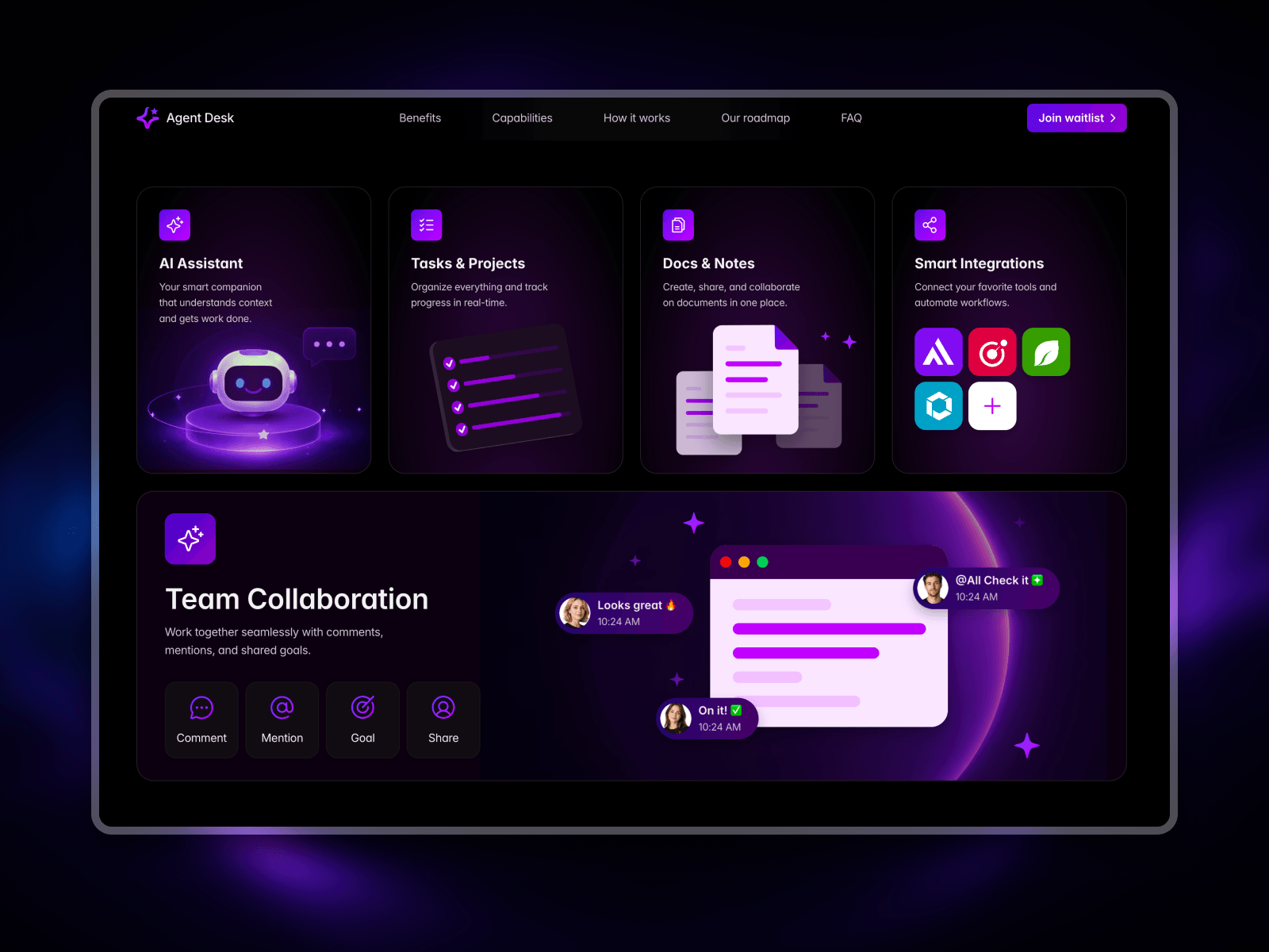 Agent Desk