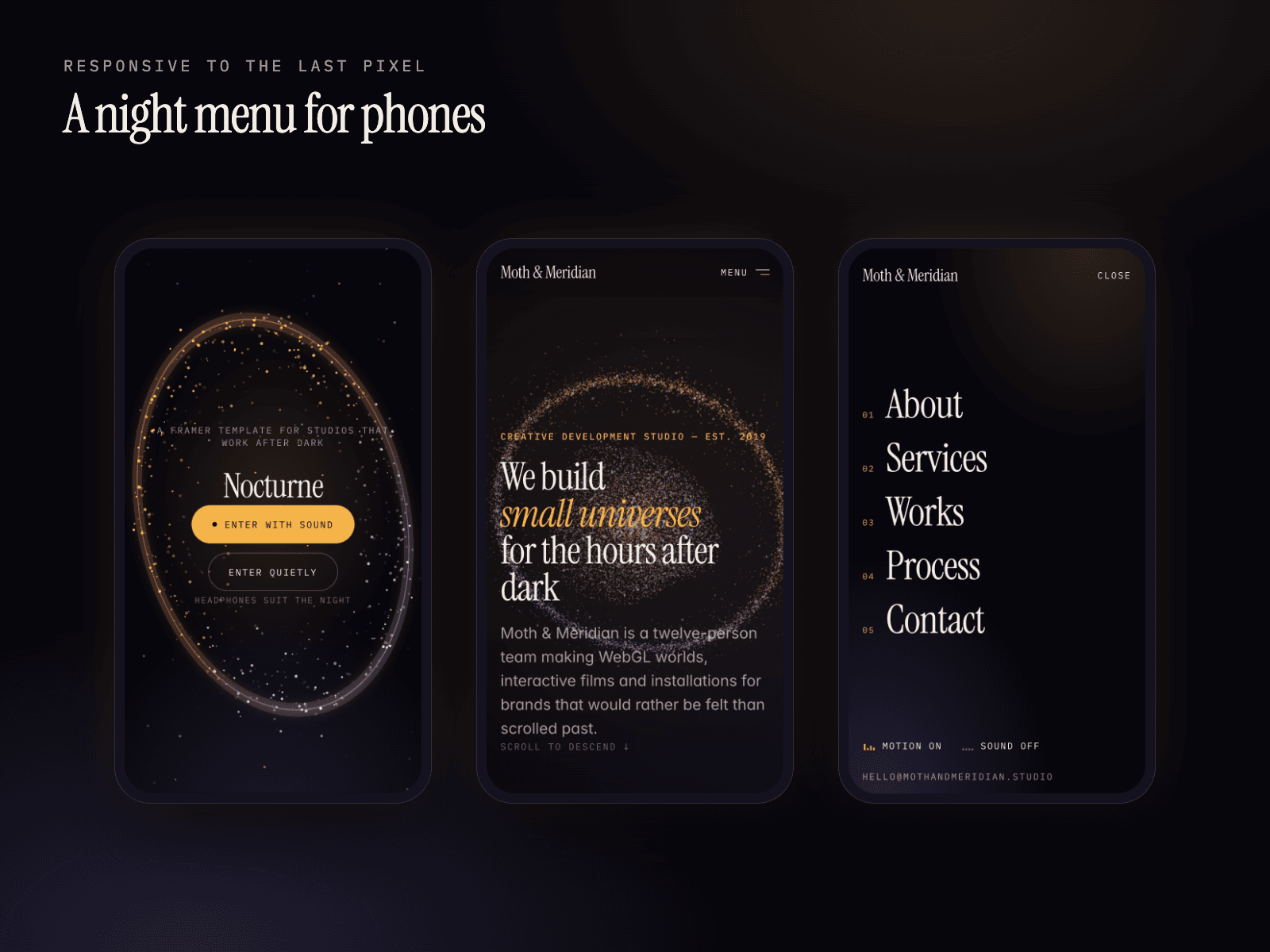 Nocturne WebGL