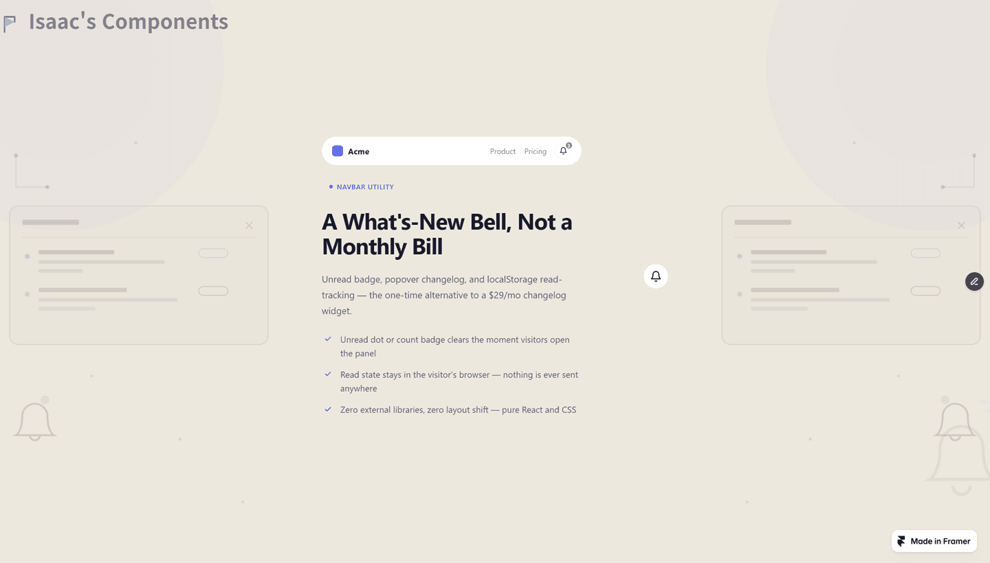 Announcement Bell