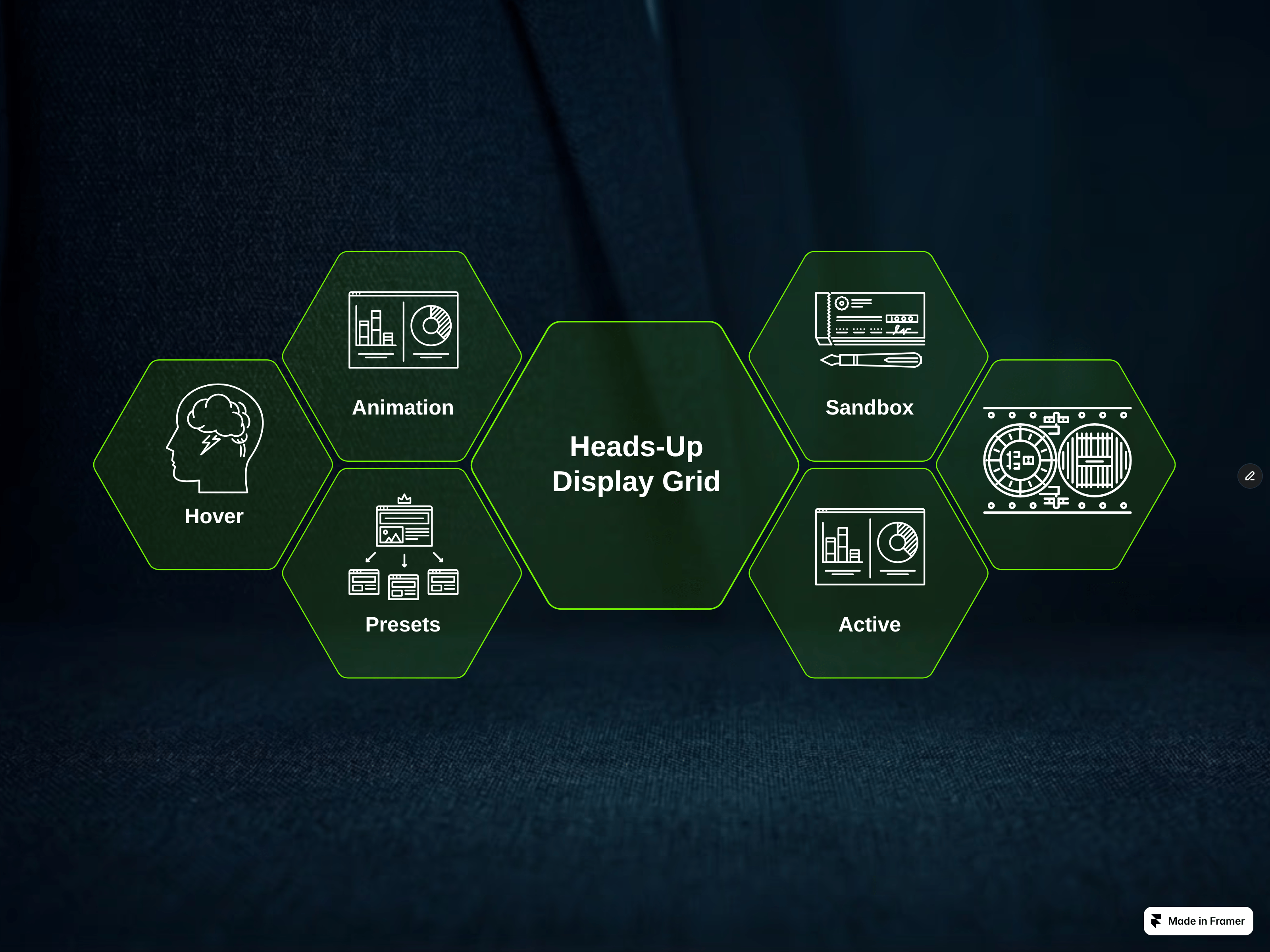HexHUD Grid