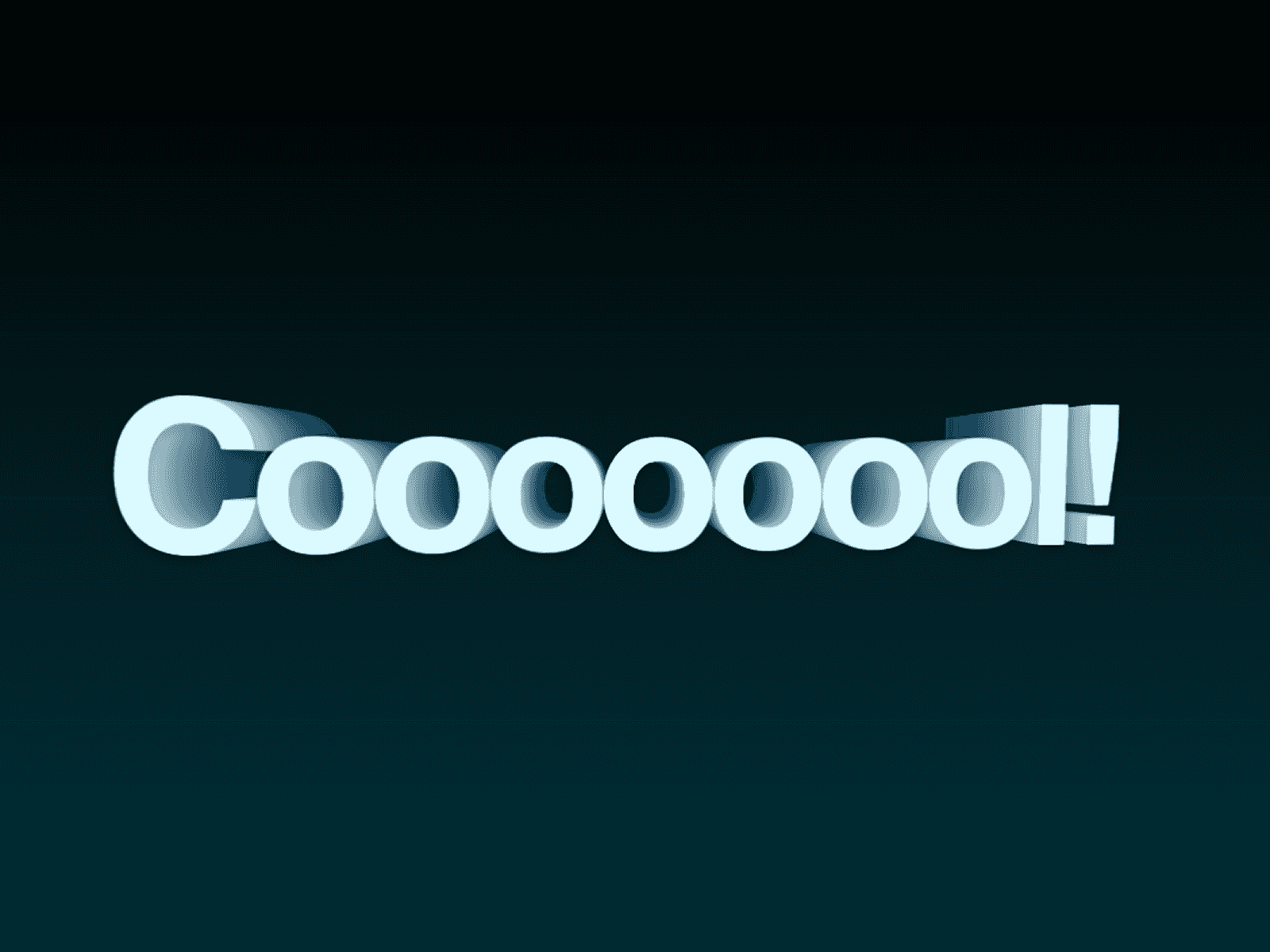 3d Depth Text
