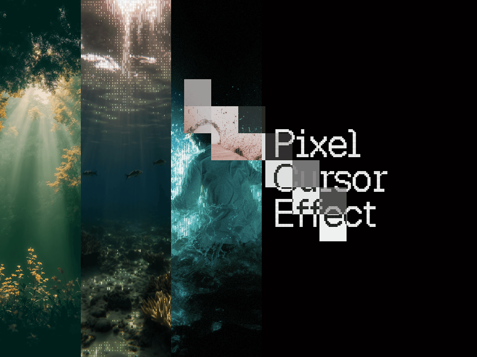 Pixel Cursor Effect
