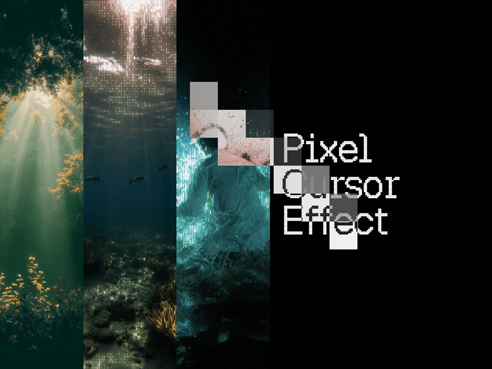 Pixel Cursor Effect