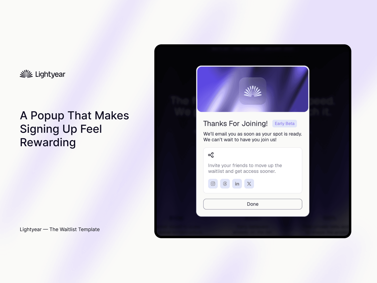 Lightyear Waitlist
