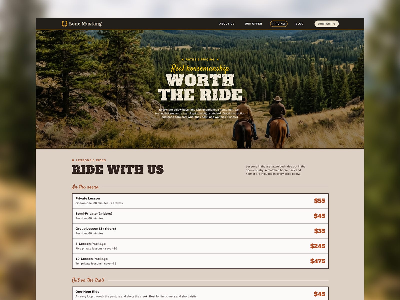 Lone Mustang Ranch