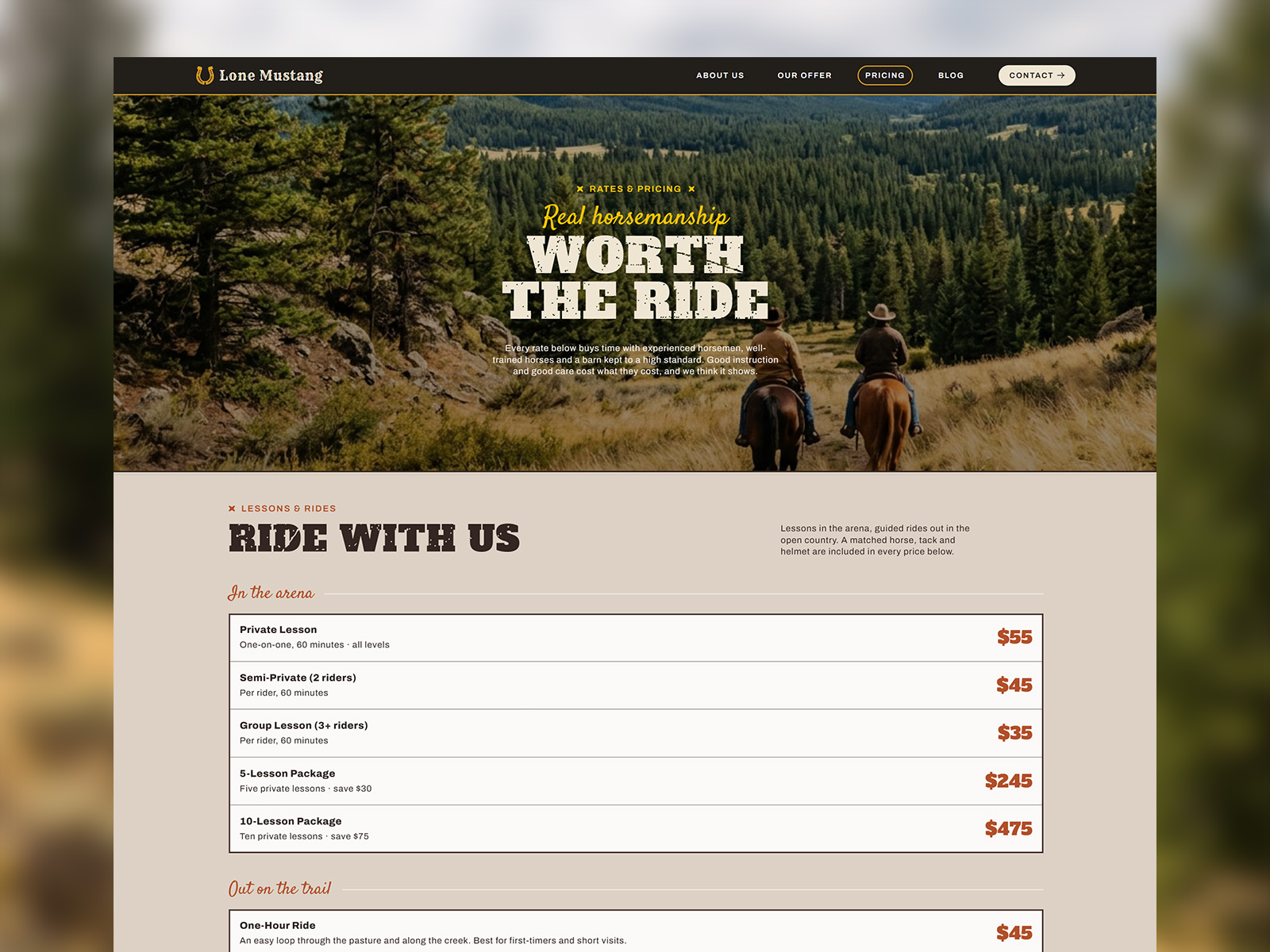 Lone Mustang Ranch