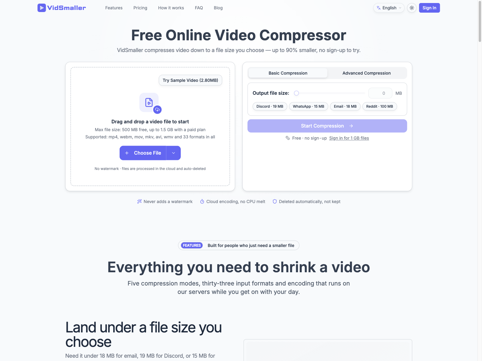 VidSmaller