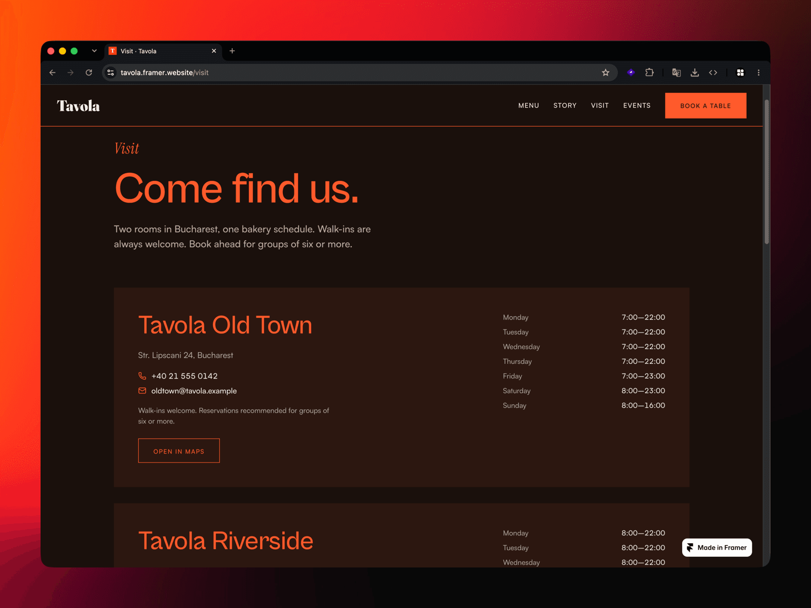 Tavola