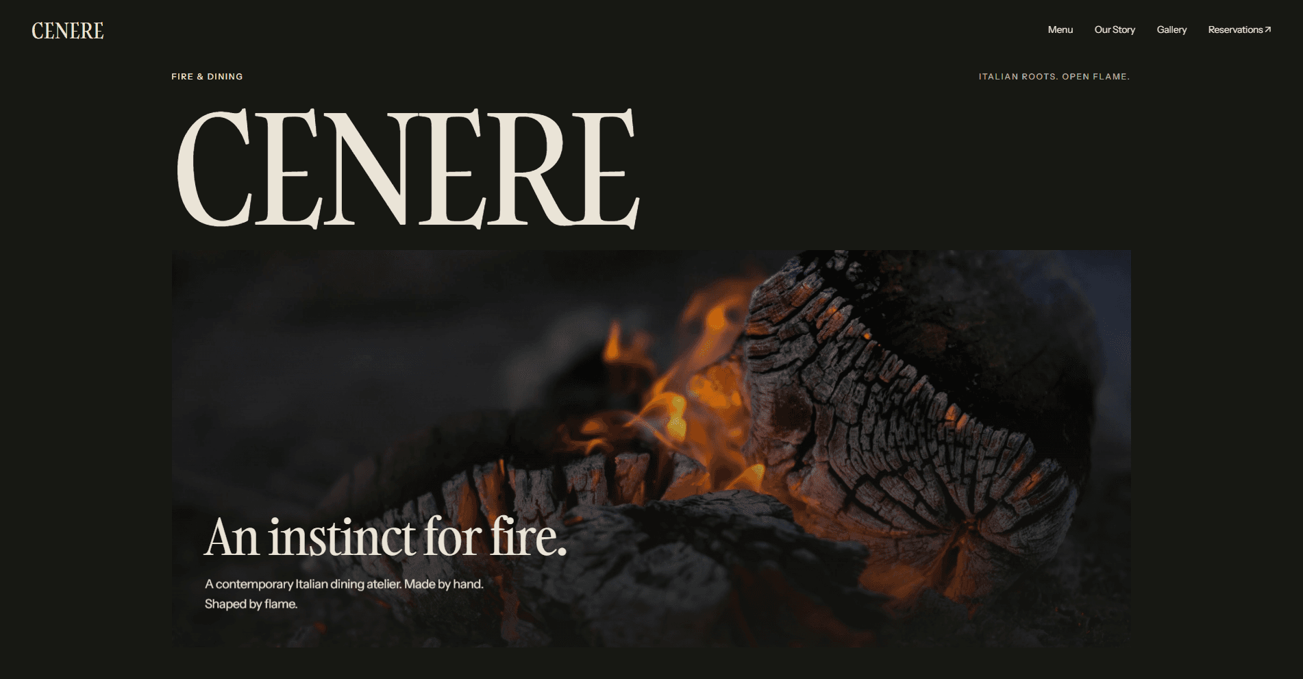 CENERE - Fire&Dining