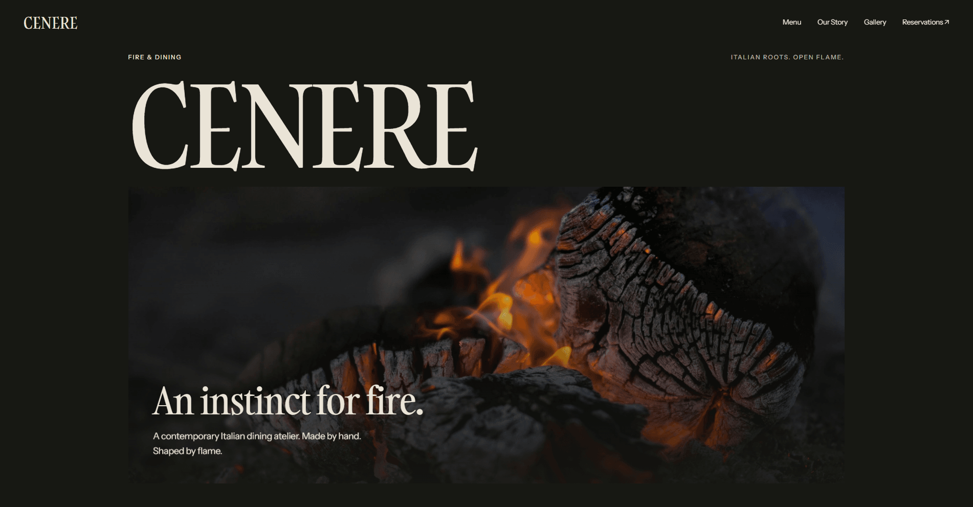 CENERE - Fire&Dining