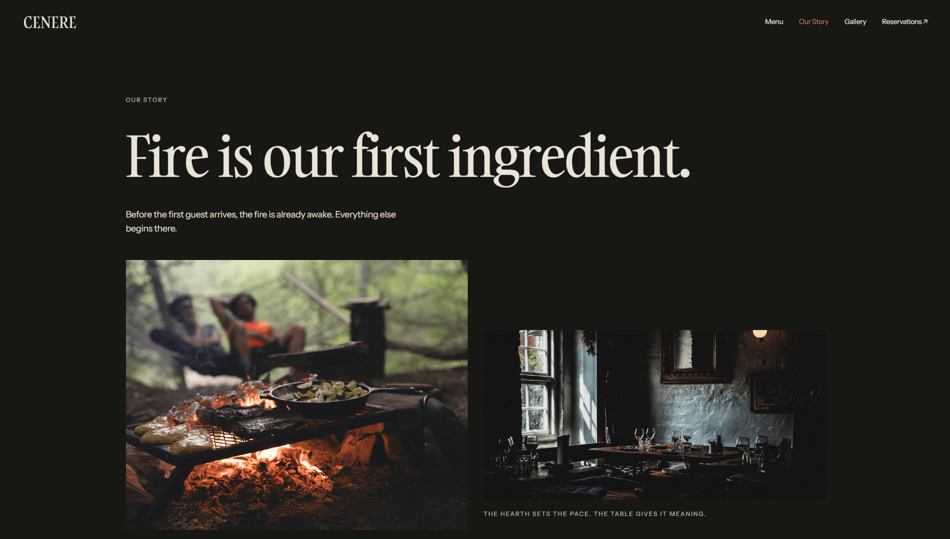 CENERE - Fire&Dining